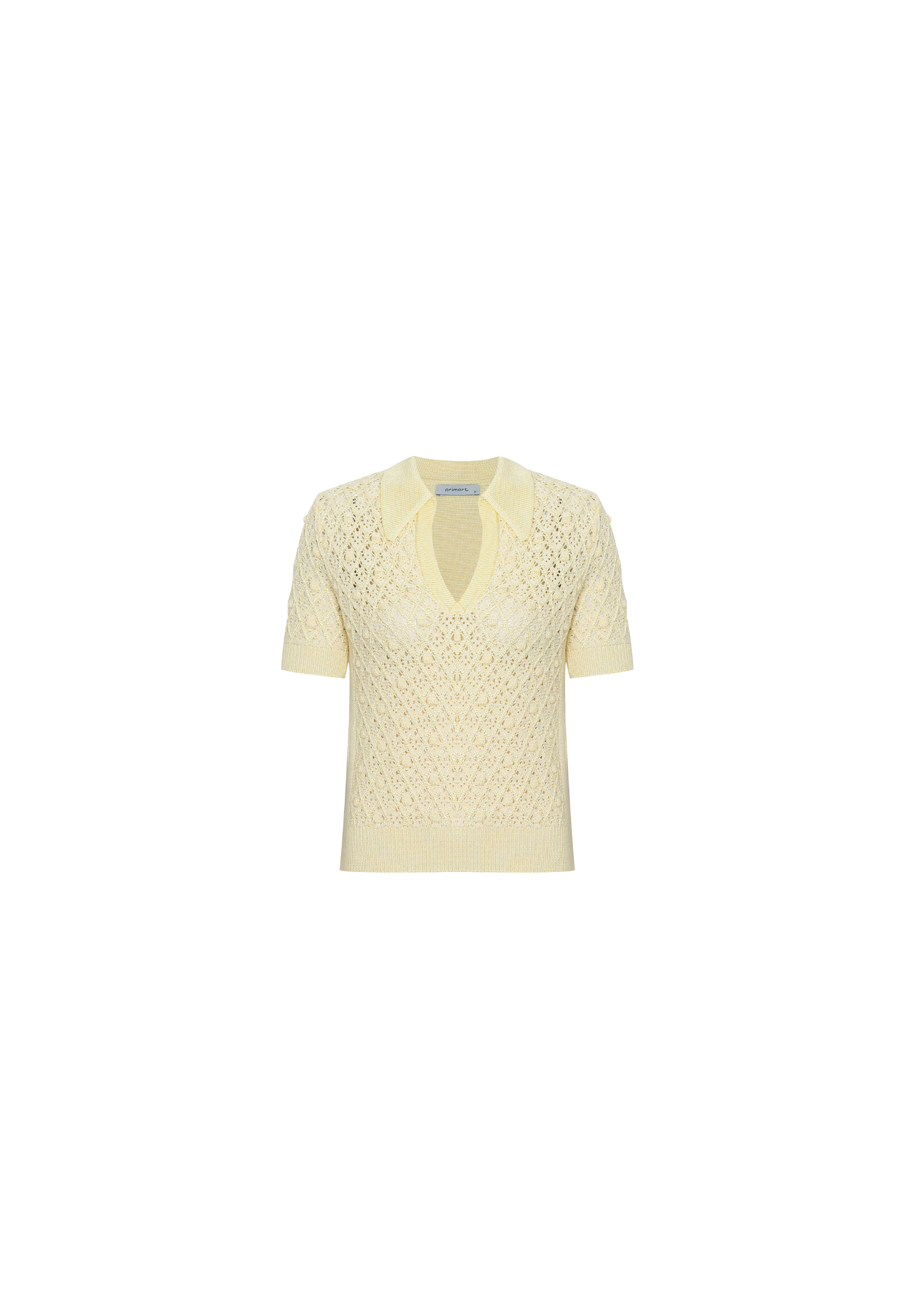 Blusa Isabel Tricot Rendado - Crema