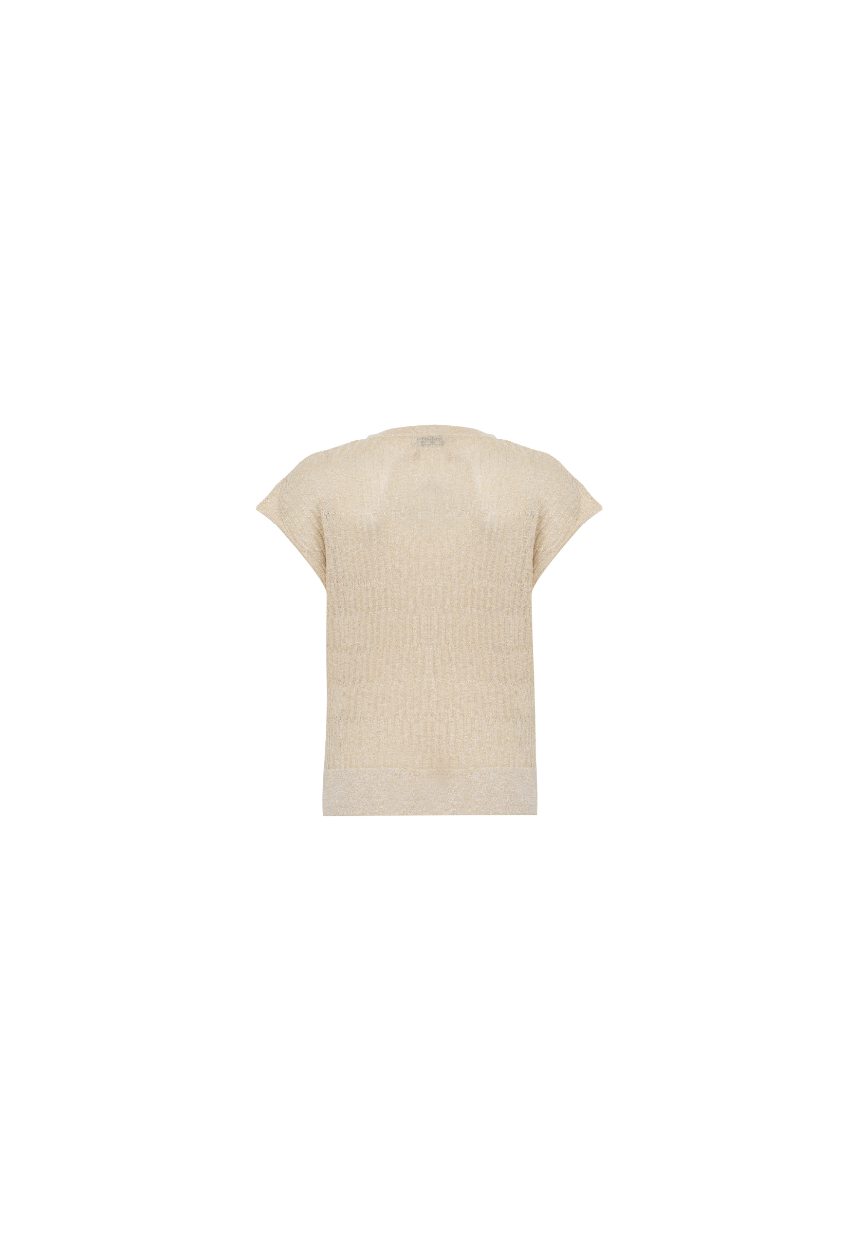 Blusa Mayara Tricot c/ Brilho - Dourado