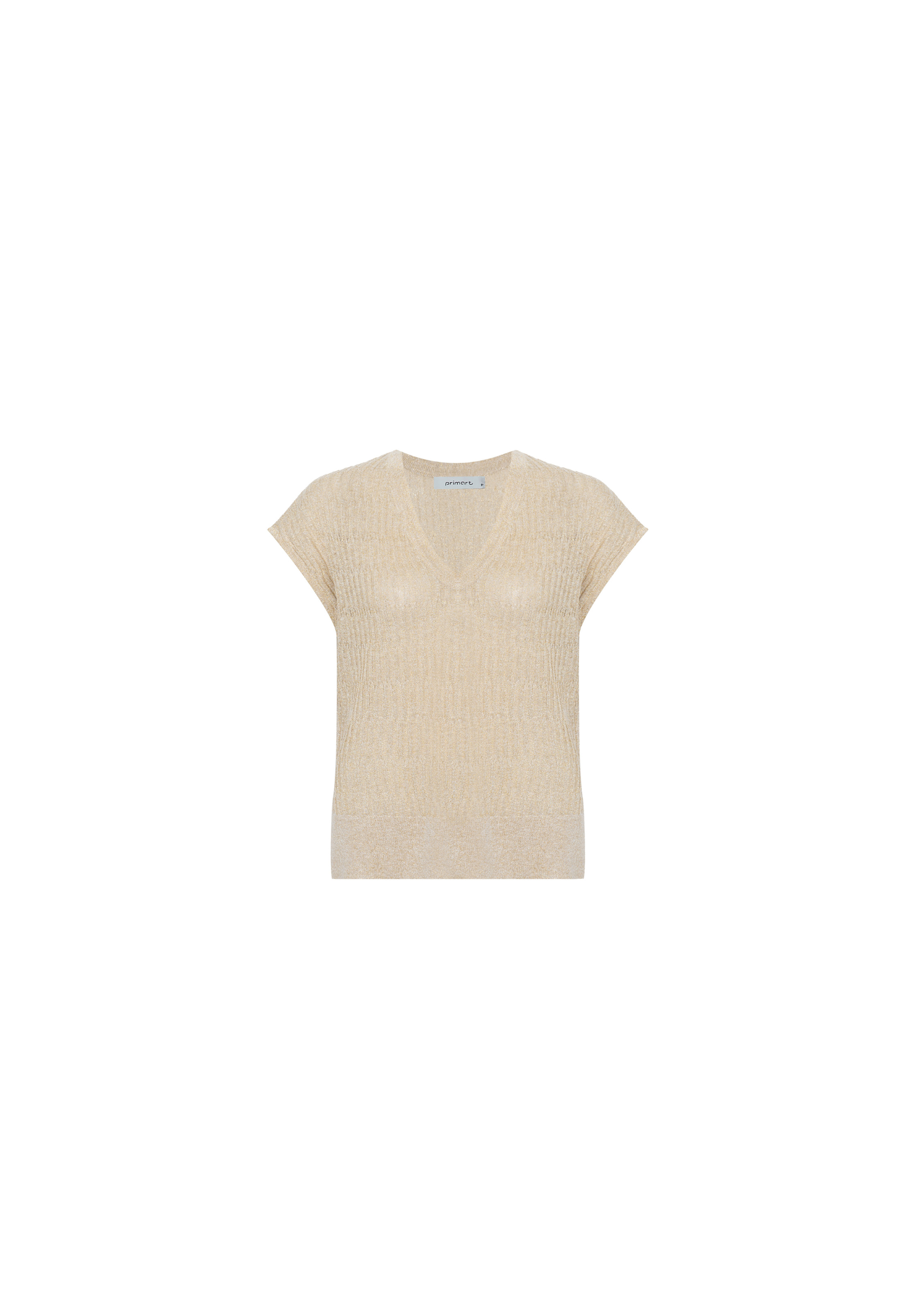 Blusa Mayara Tricot c/ Brilho - Dourado