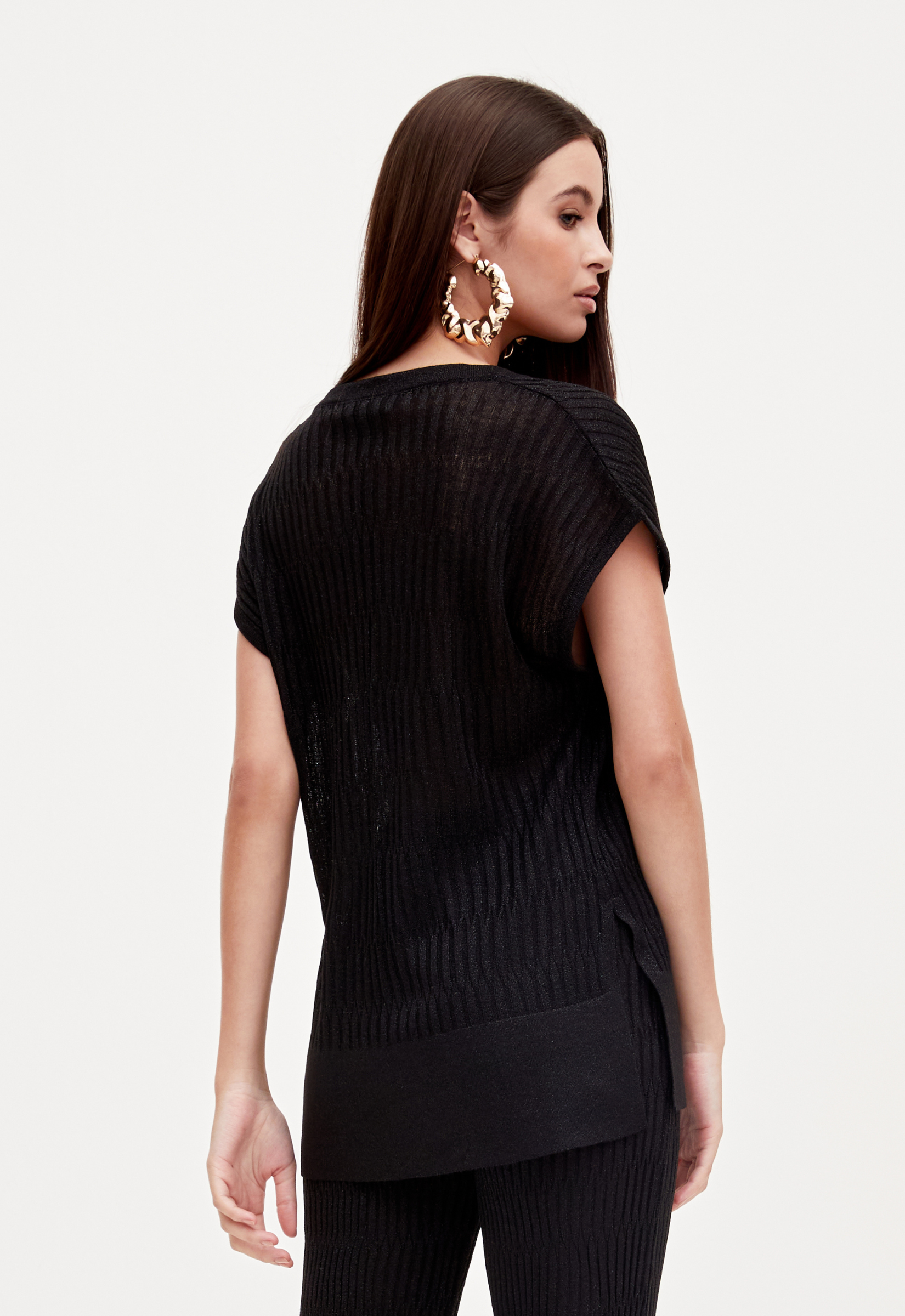 Blusa Mayara Tricot - Preto