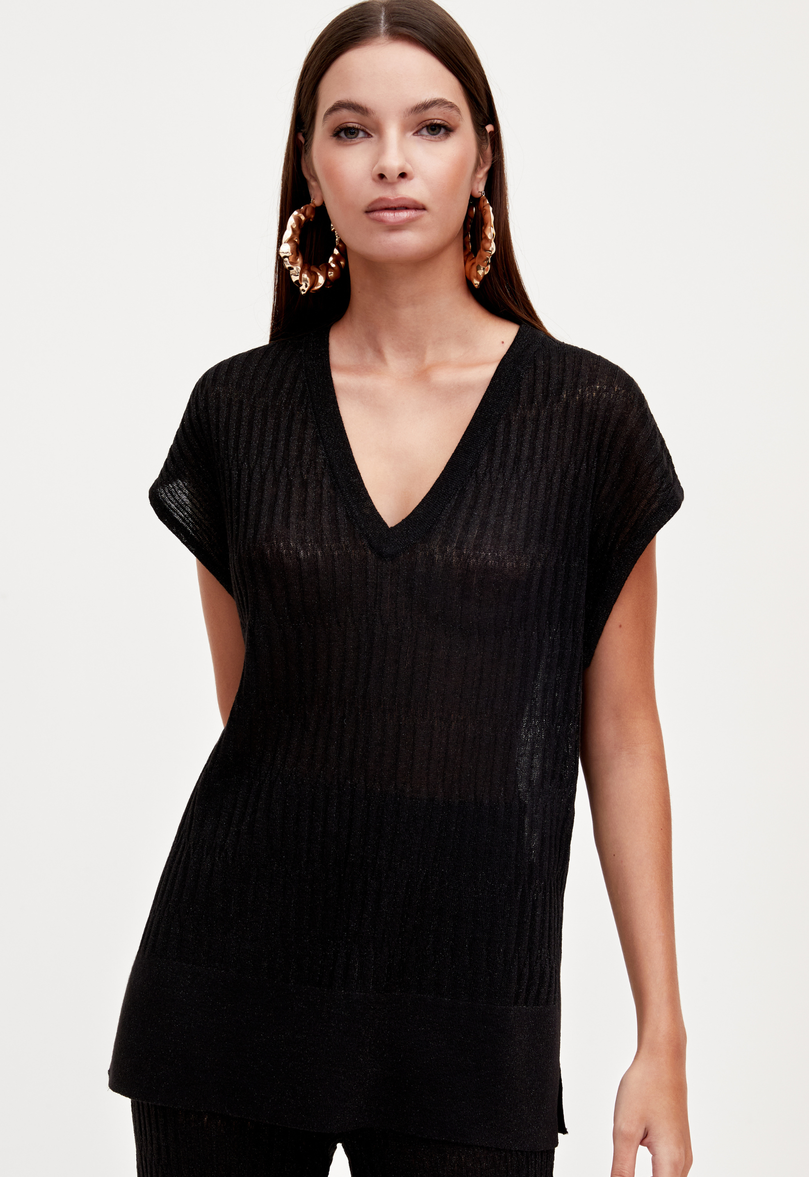 Blusa Mayara Tricot - Preto