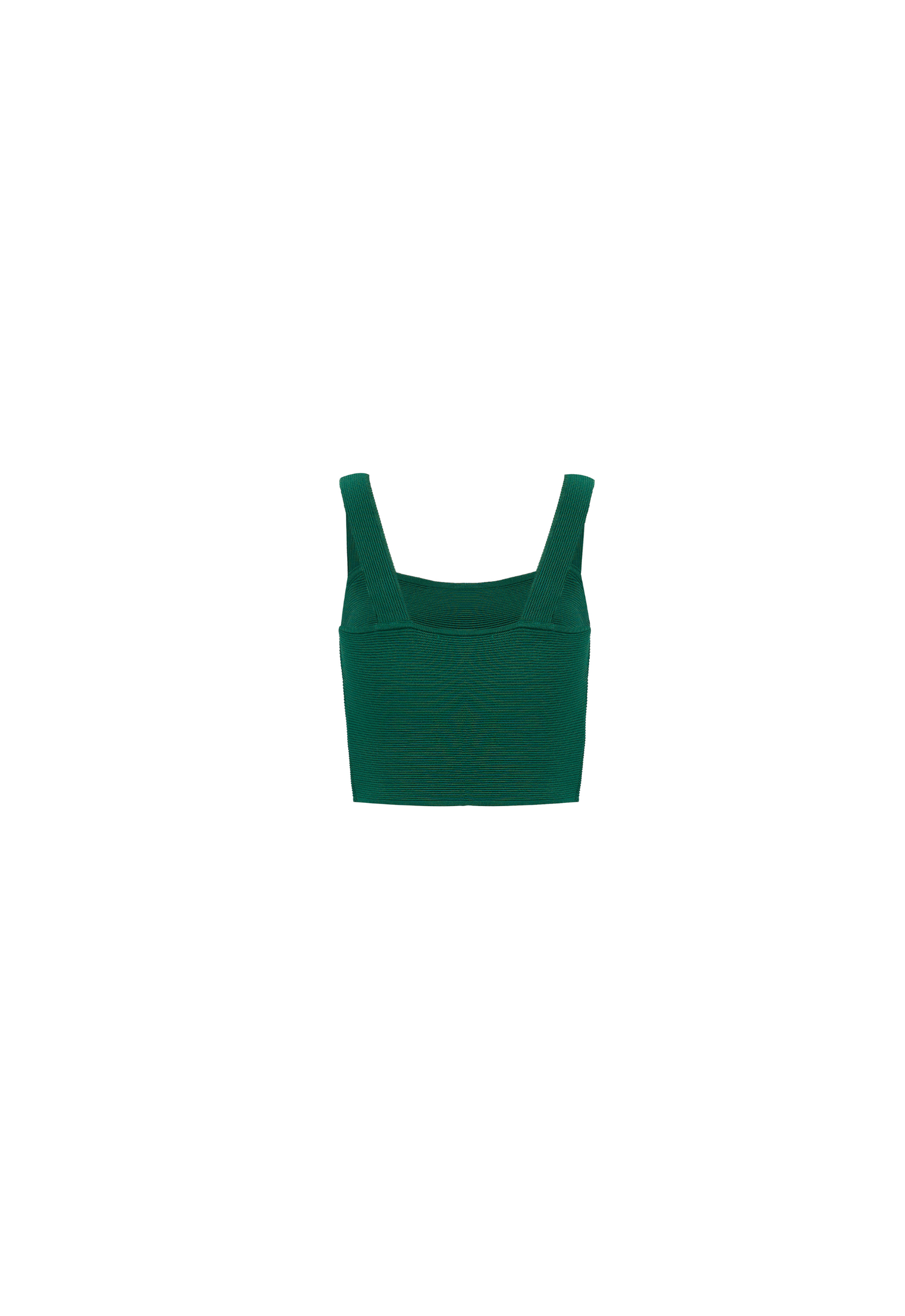 Top Sil Tricot - Verde Malachite