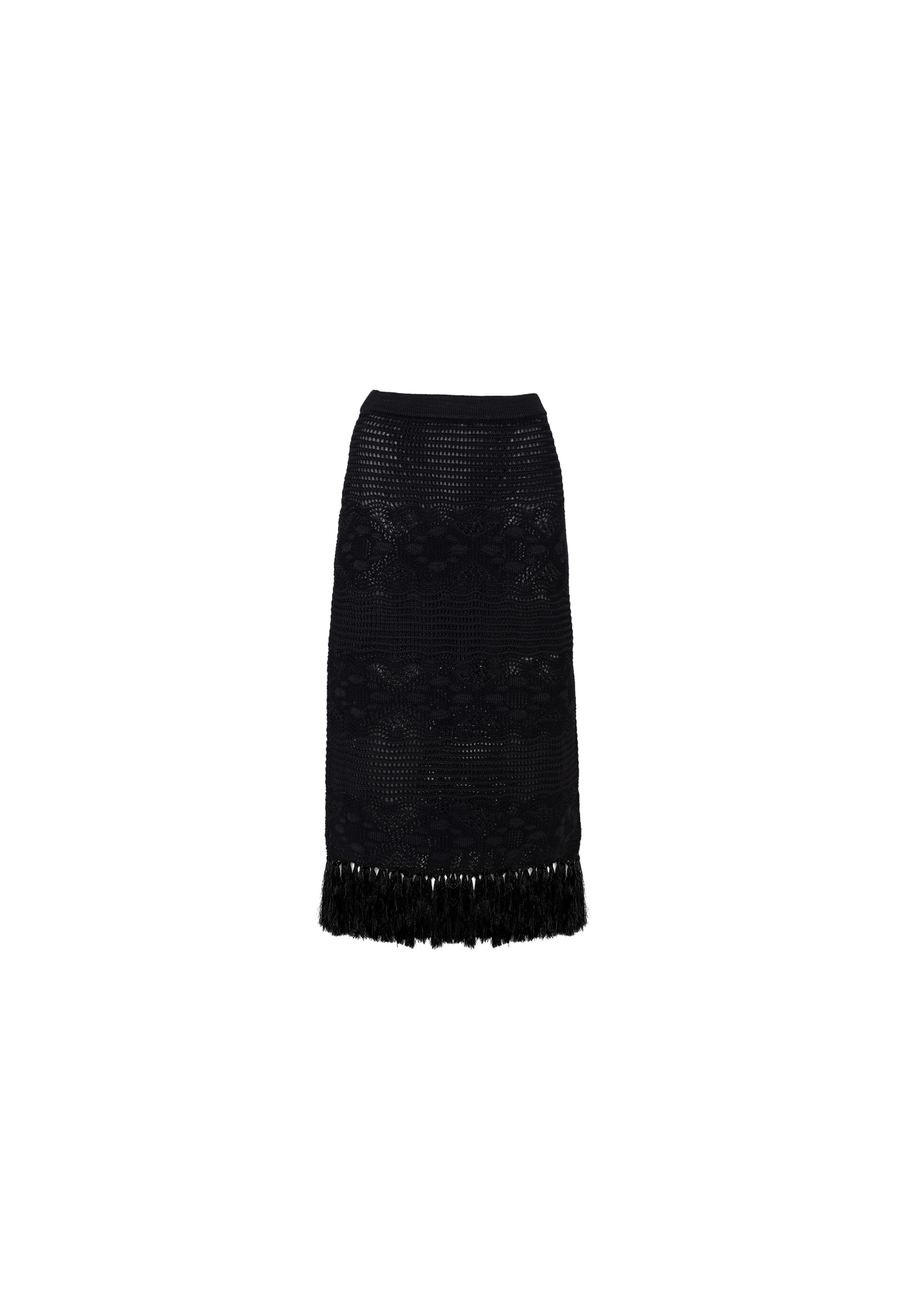 Saia Julieta Tricot - Preto