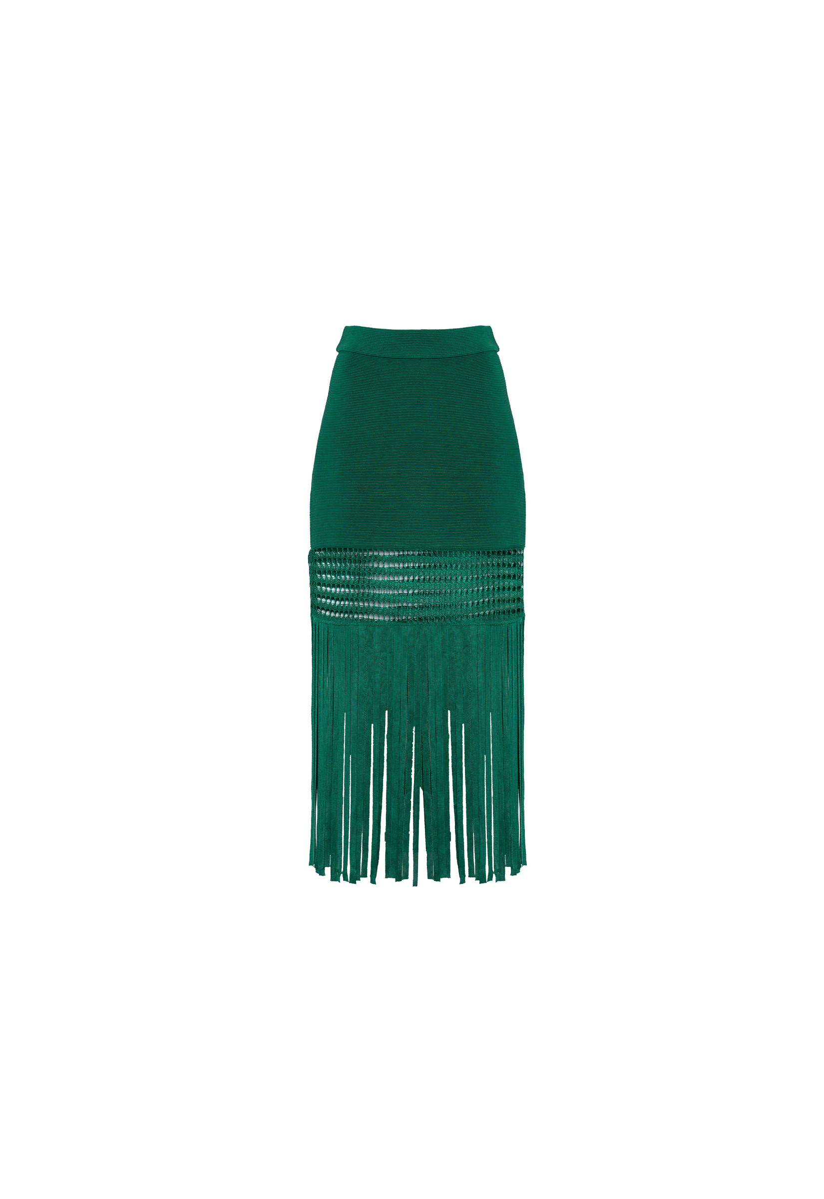 Saia Felipa Tricot - Verde Malachite