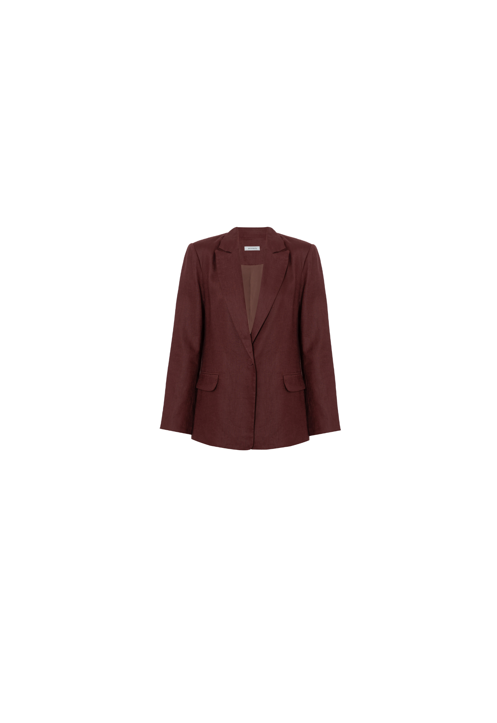 Blazer Adele Linho - Coffee