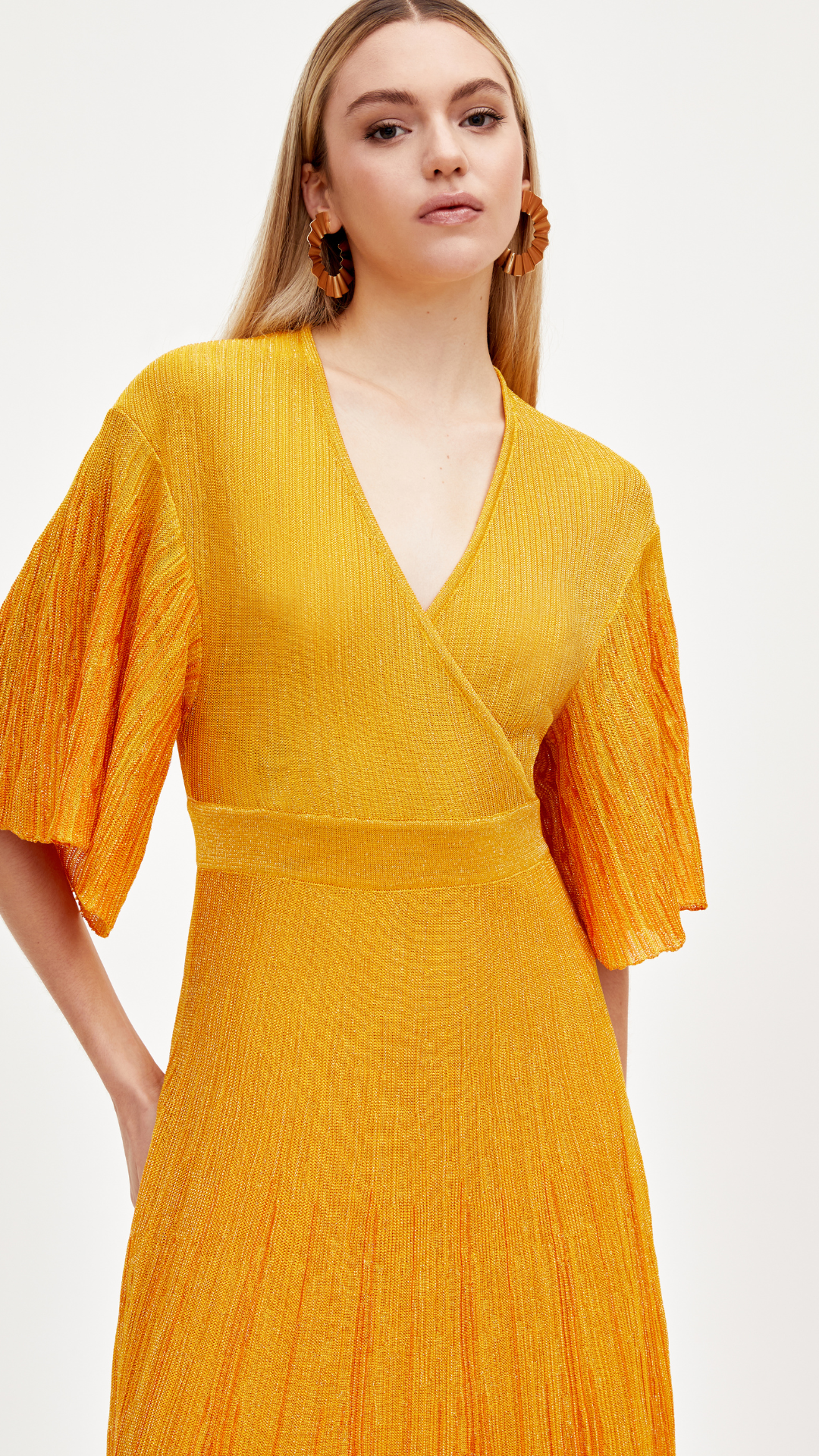 Vestido Luma - Amarelo Gold