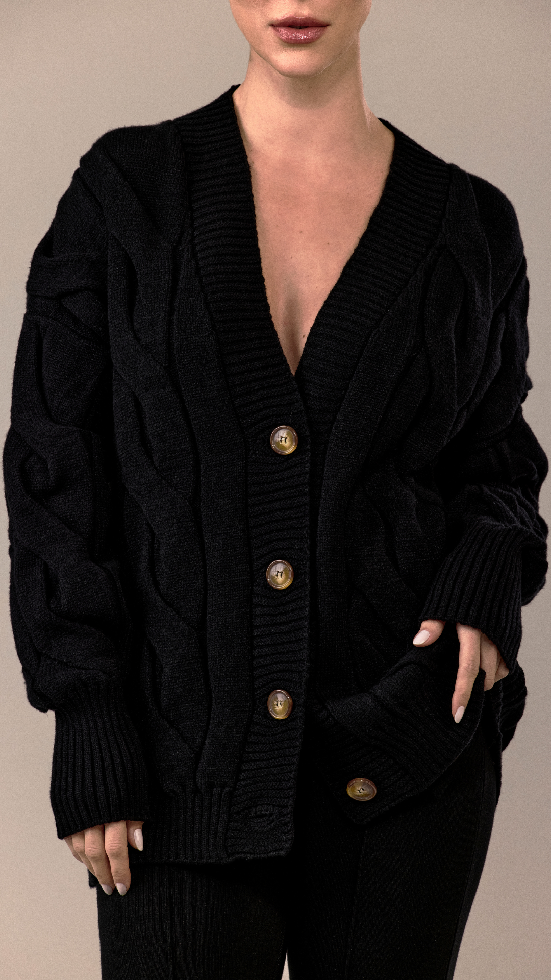 Cardigan Sofia- Preto