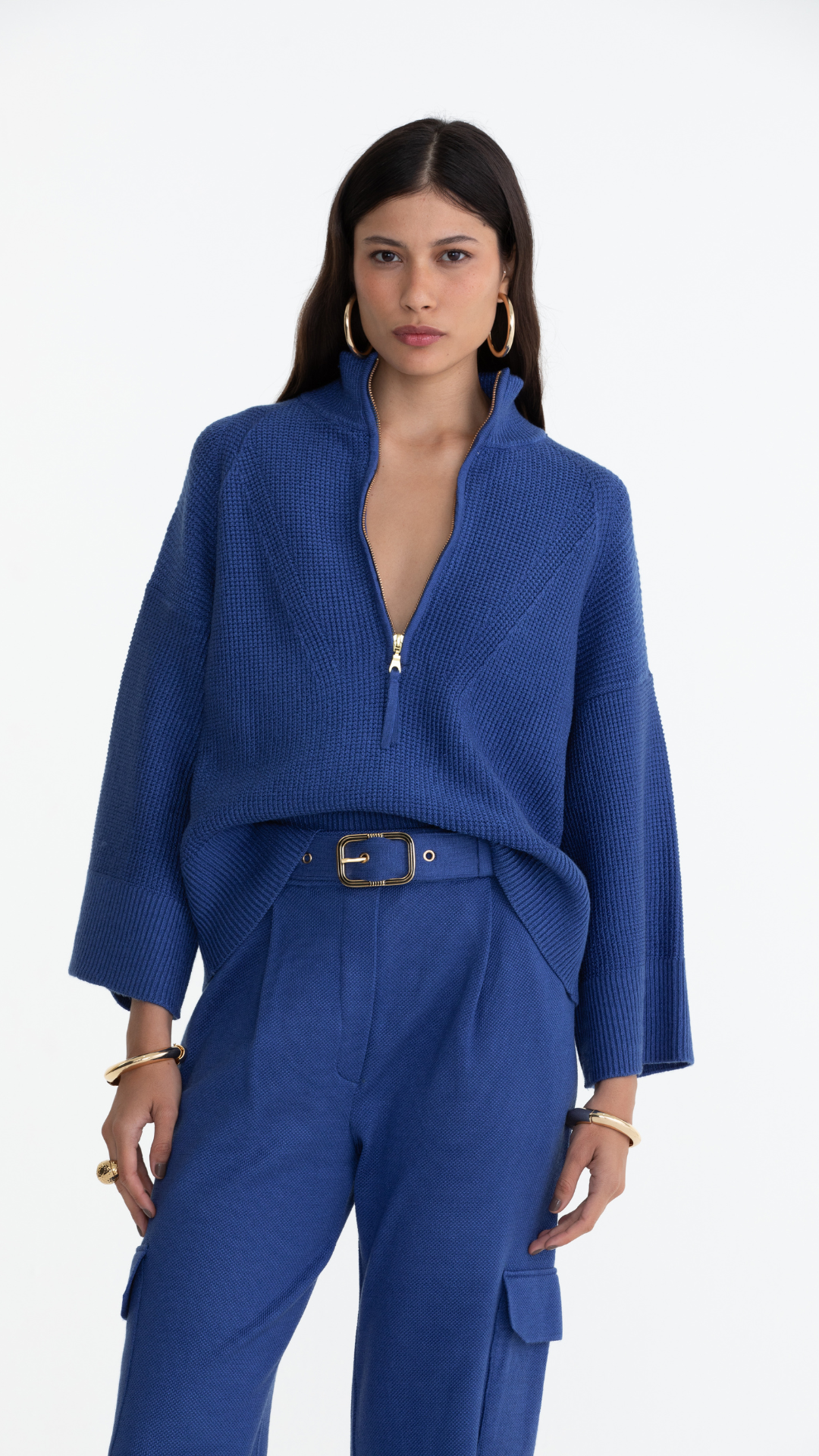 Blusa Antonela - Indigo 