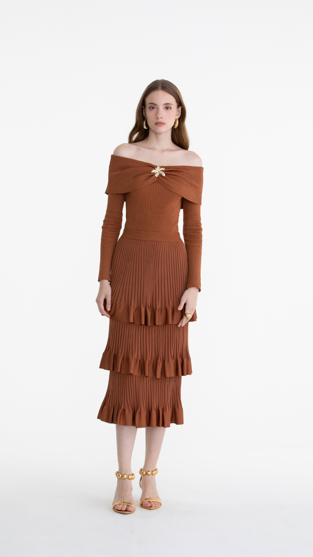 Blusa Anita - Cor Nut 