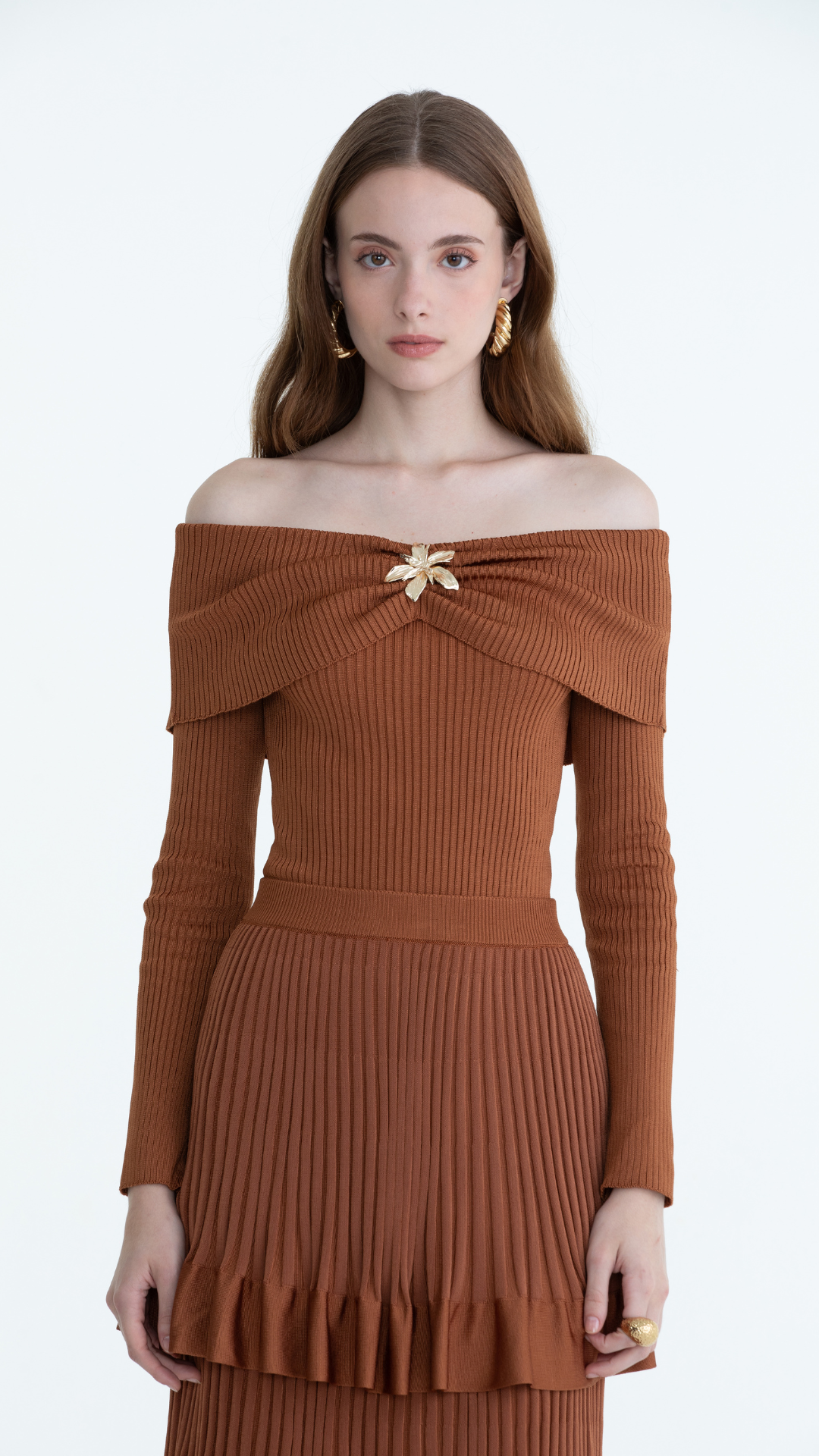Blusa Anita - Cor Nut 