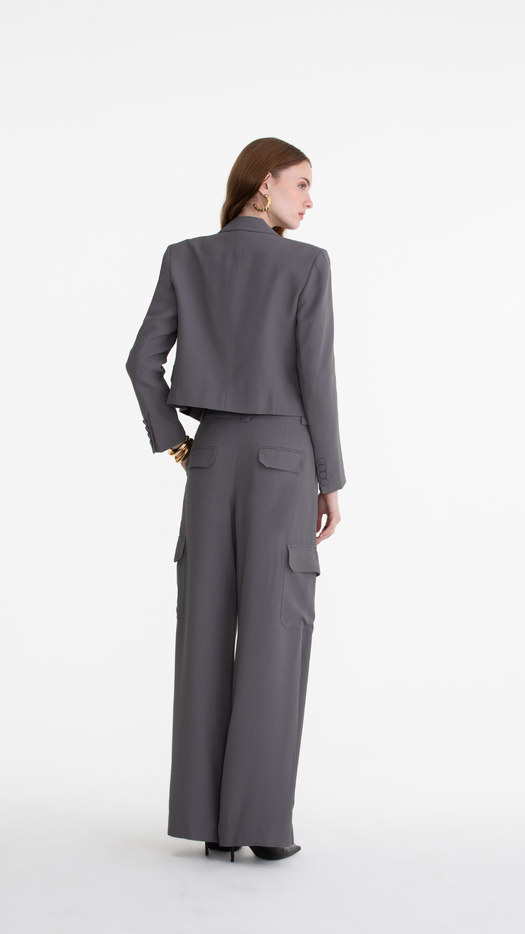 Blazer Gisele - Chumbo 