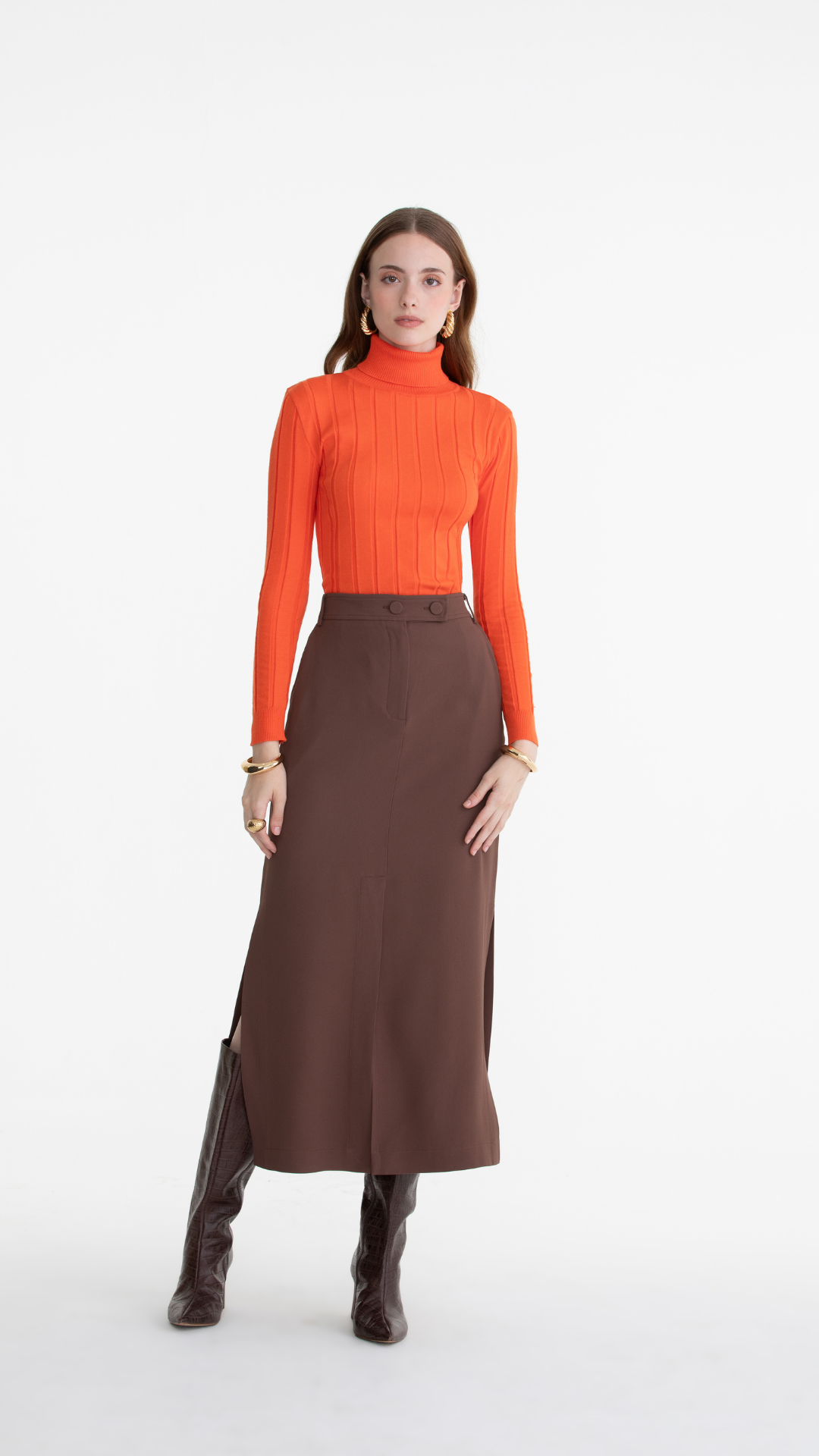 Blusa Poly - Carmin 