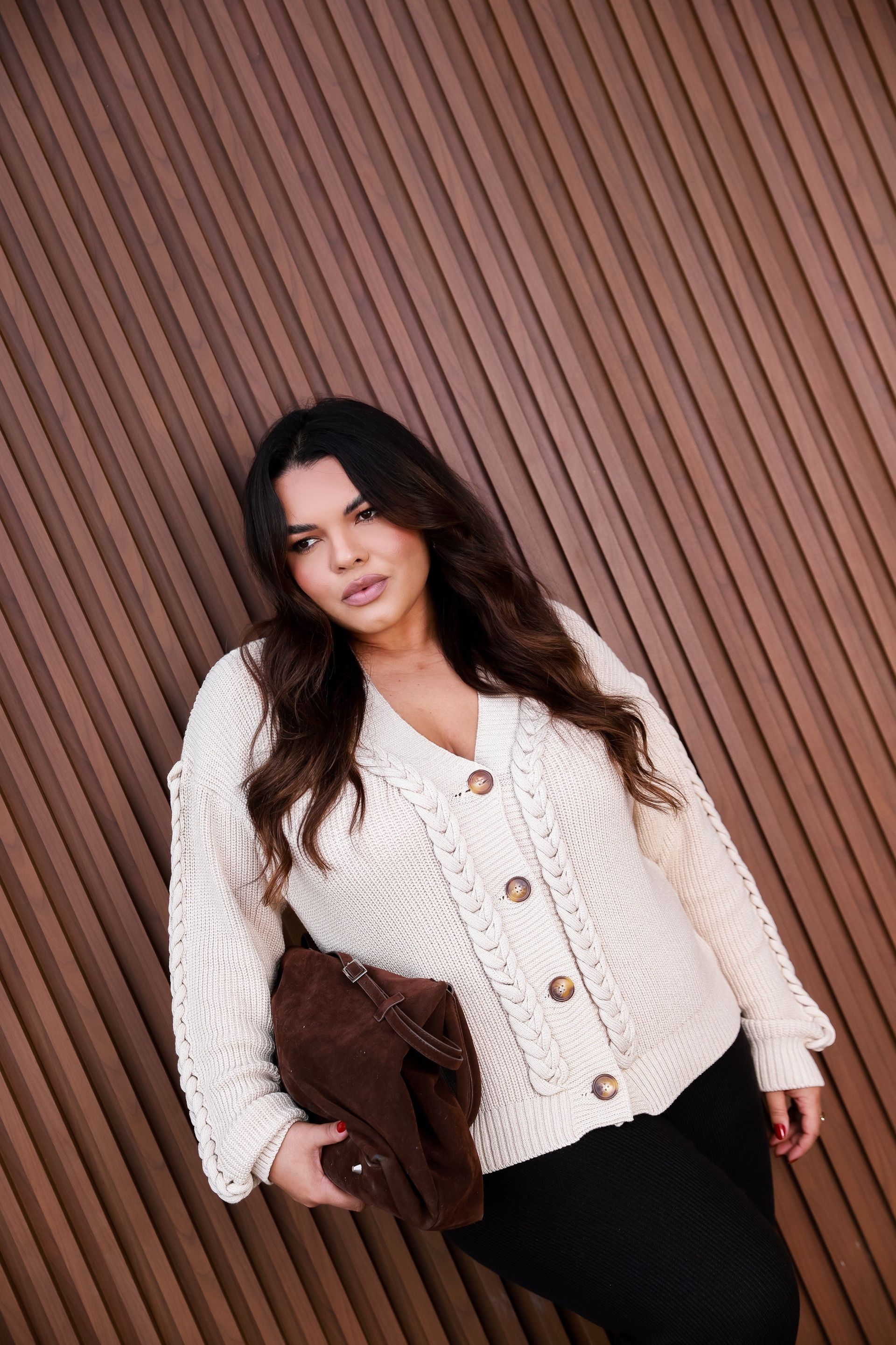 Cardigan Leila - Bege 