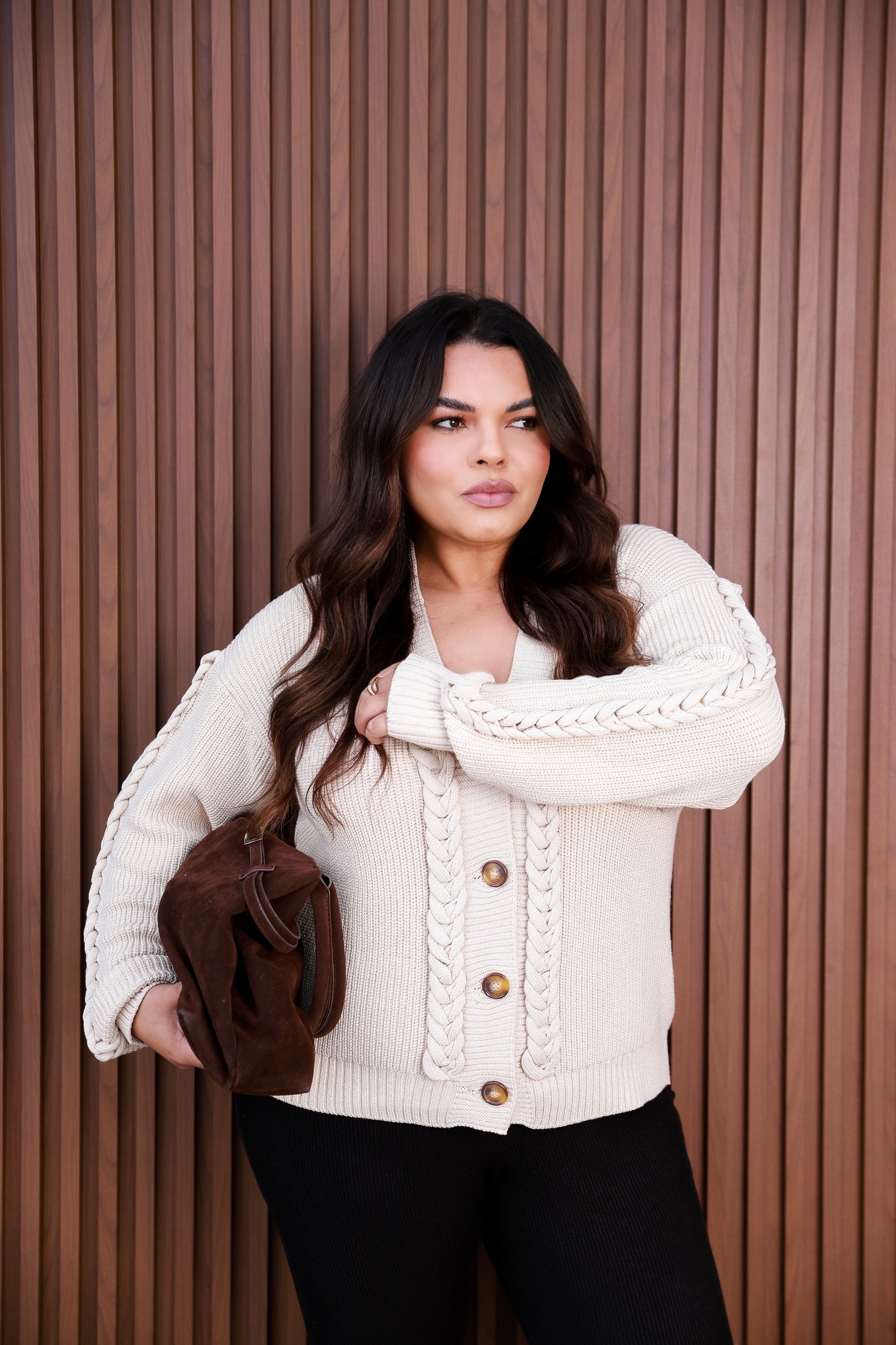 Cardigan Leila - Bege 