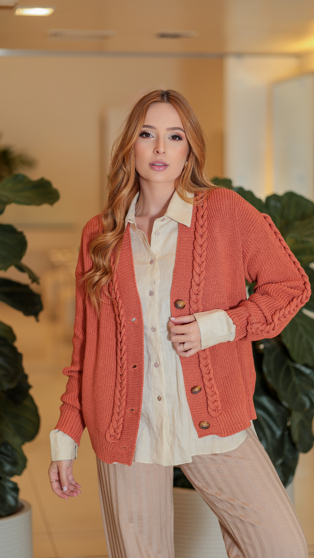 Cardigan Leila -  Âmbar 