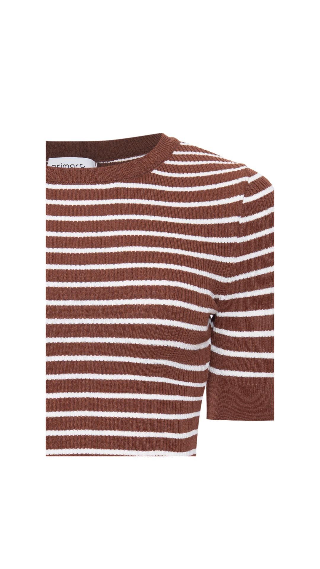 Blusa tricot bicolor Tatiane