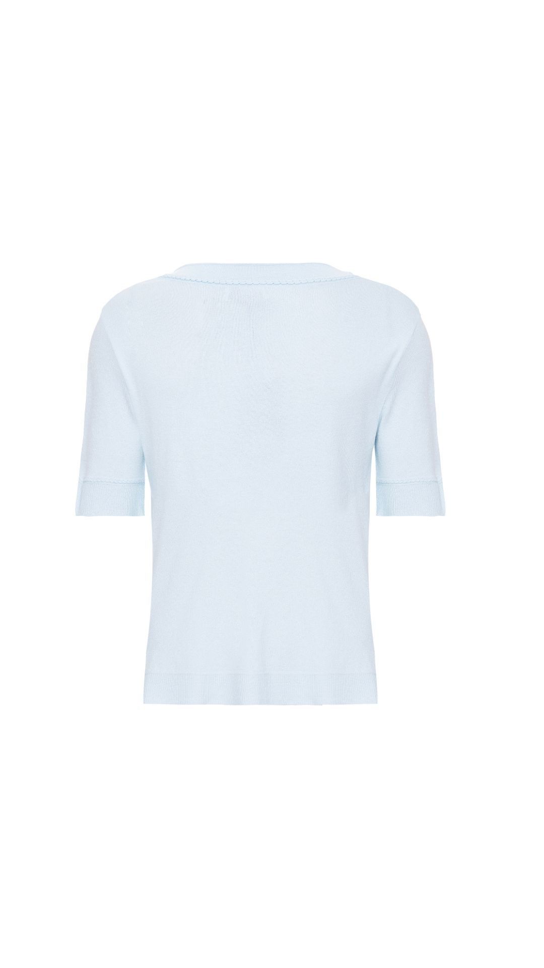 Blusa tricot decote V Bela