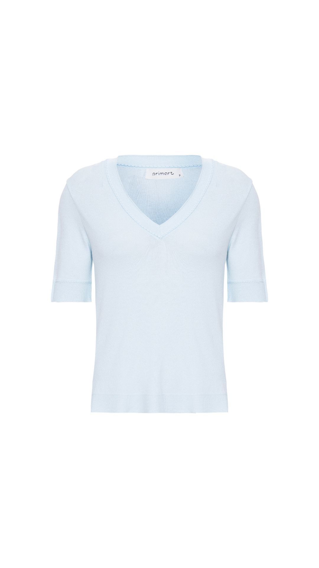 Blusa tricot decote V Bela