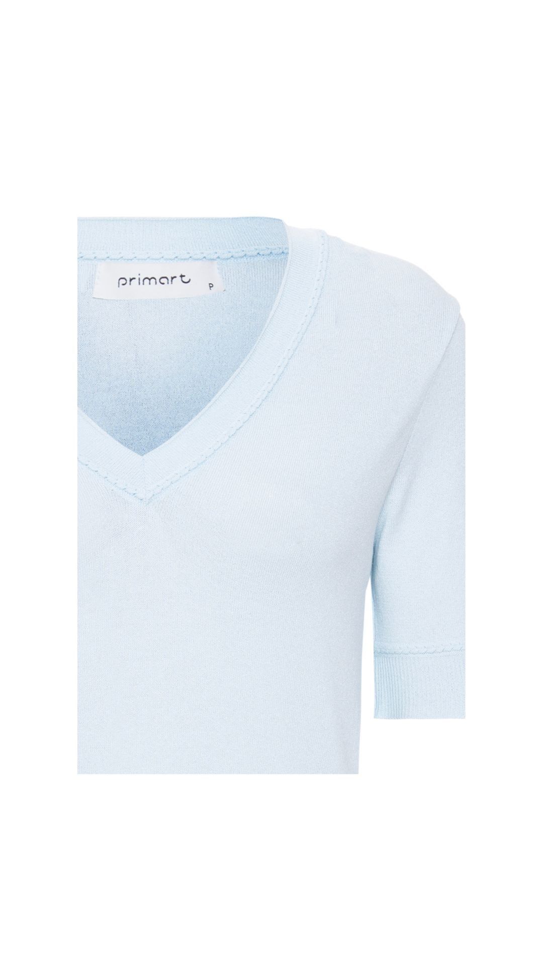 Blusa tricot decote V Bela