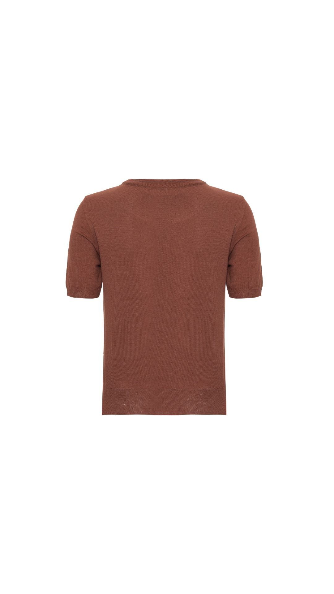 Blusa tricot gola redonda Judy