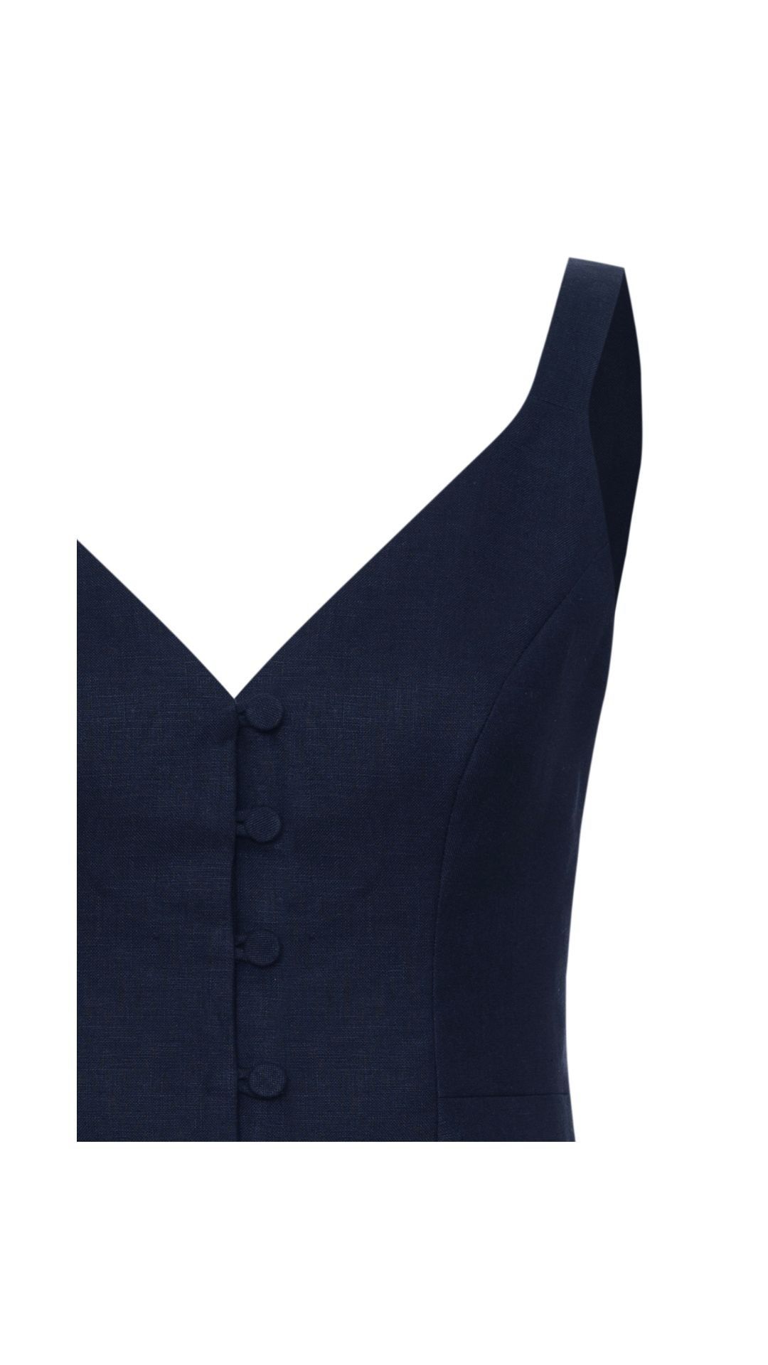 Colete com botões Tita - Navy