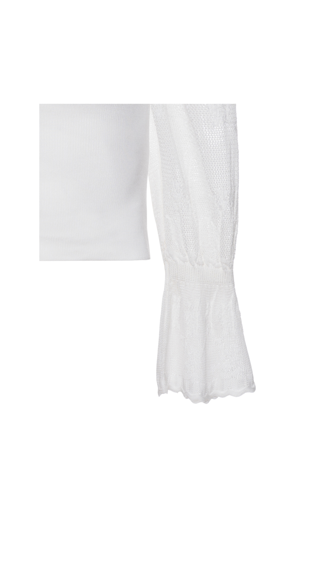 Blusa decote quadrado Lídia - Off White
