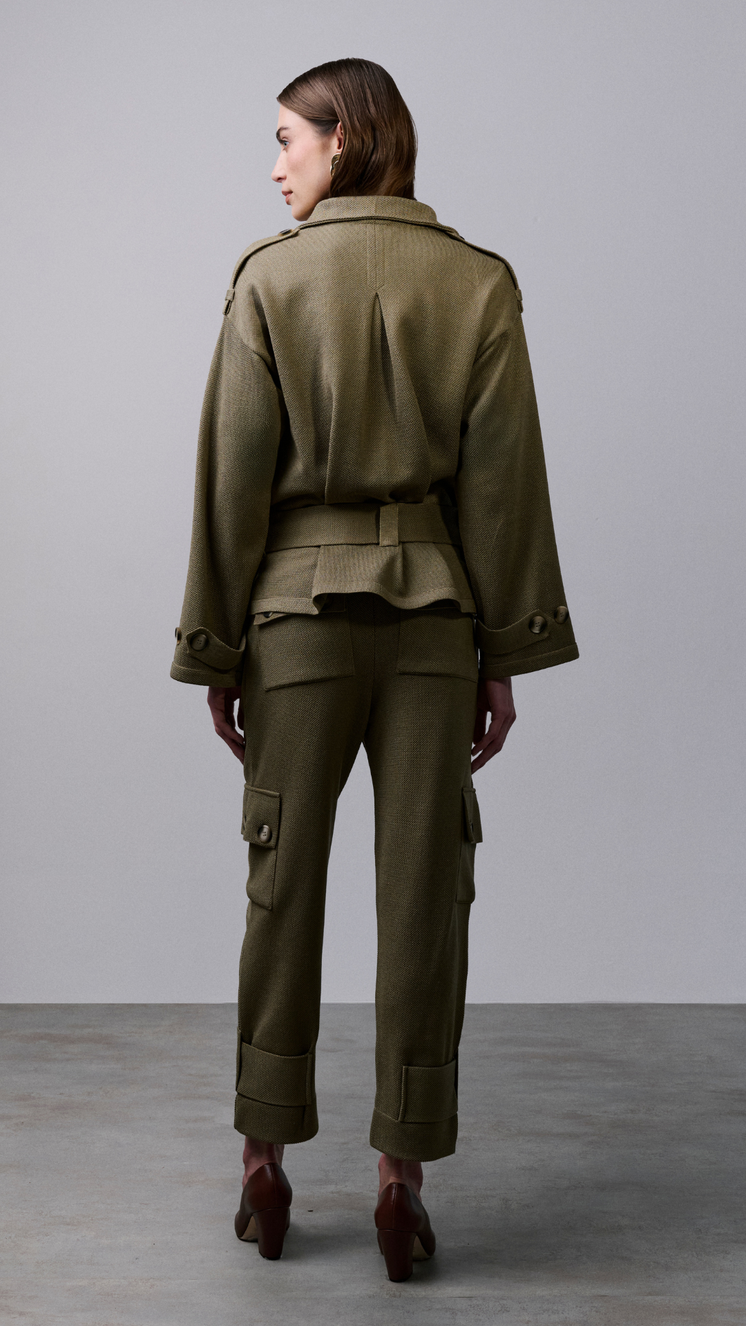 Calça cargo Alanis - Olive