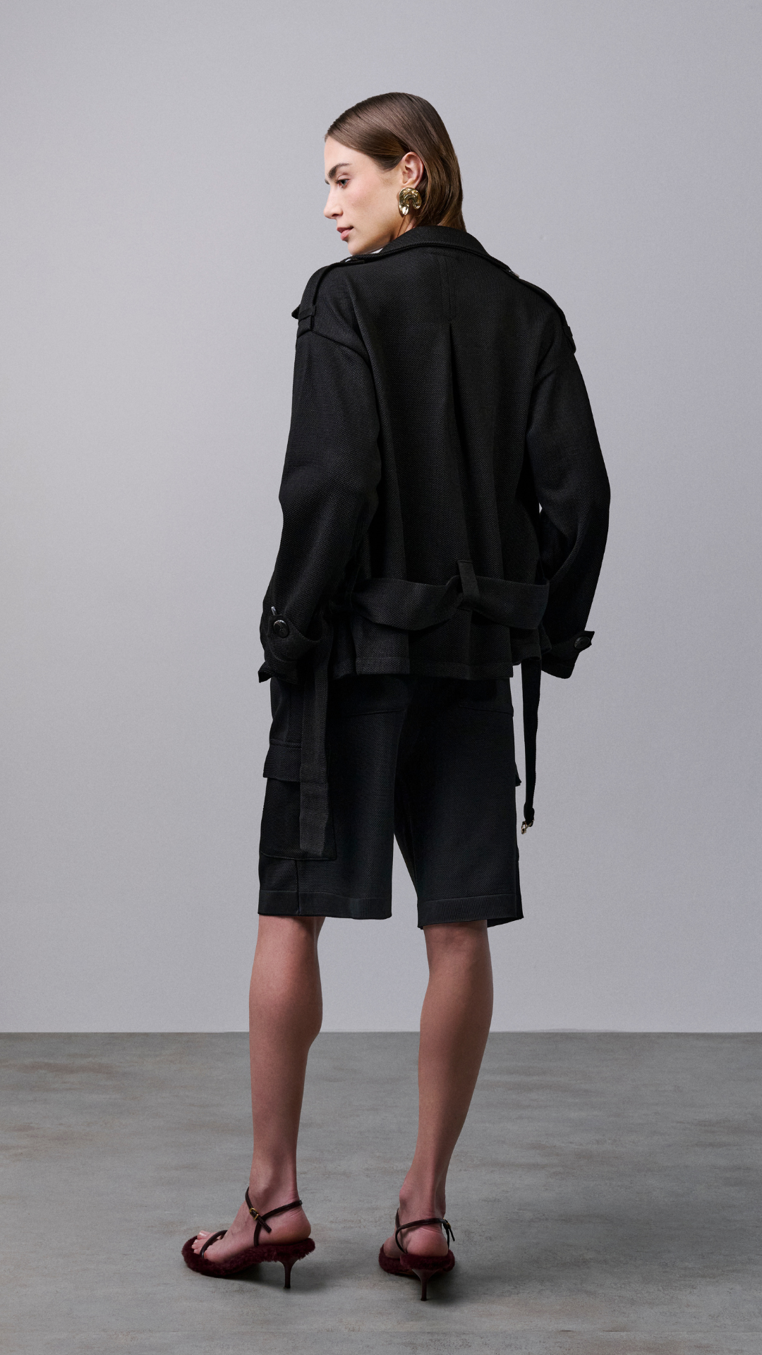 Trench Coat Vanessa -  Preto