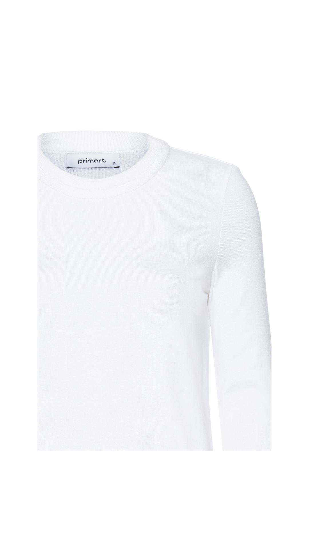 Blusa gola redonda Stella - Off White 