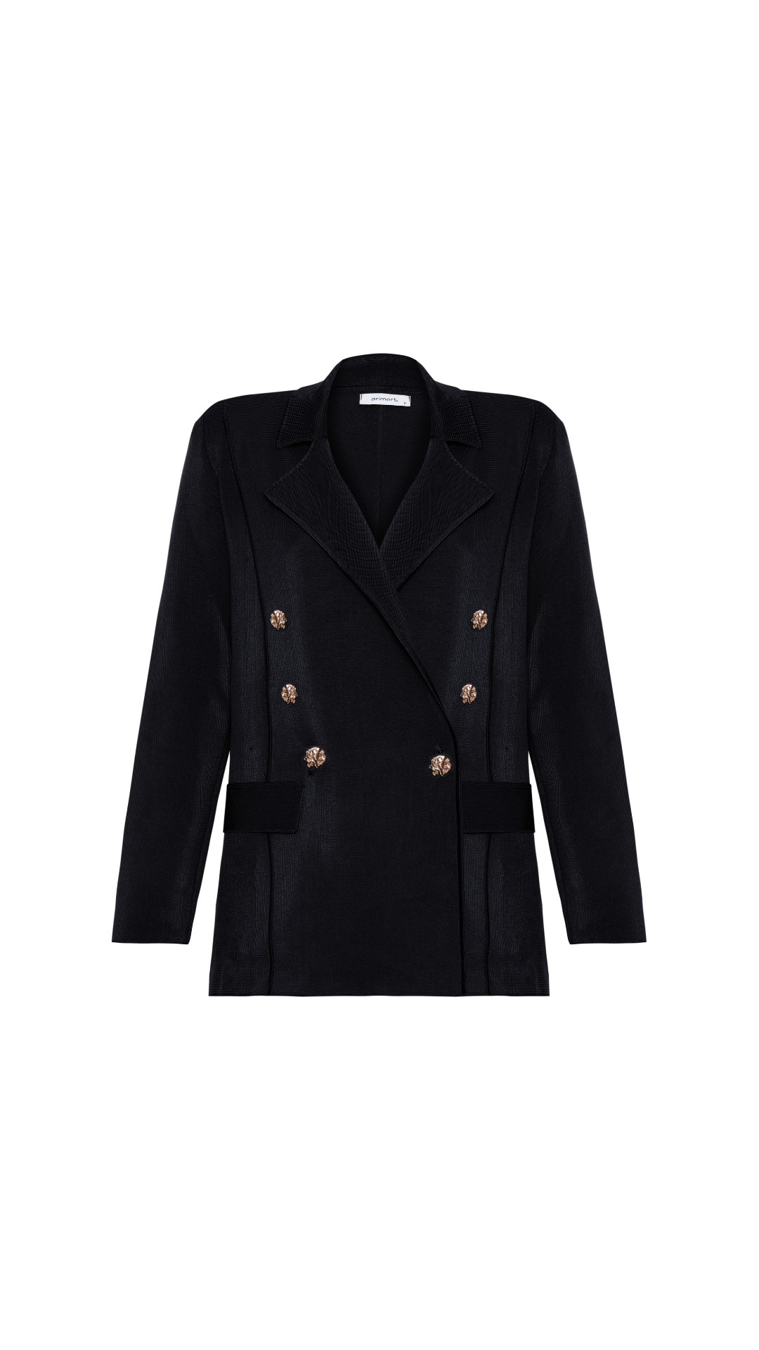 Blazer alfaitaria Fiorella - Preto