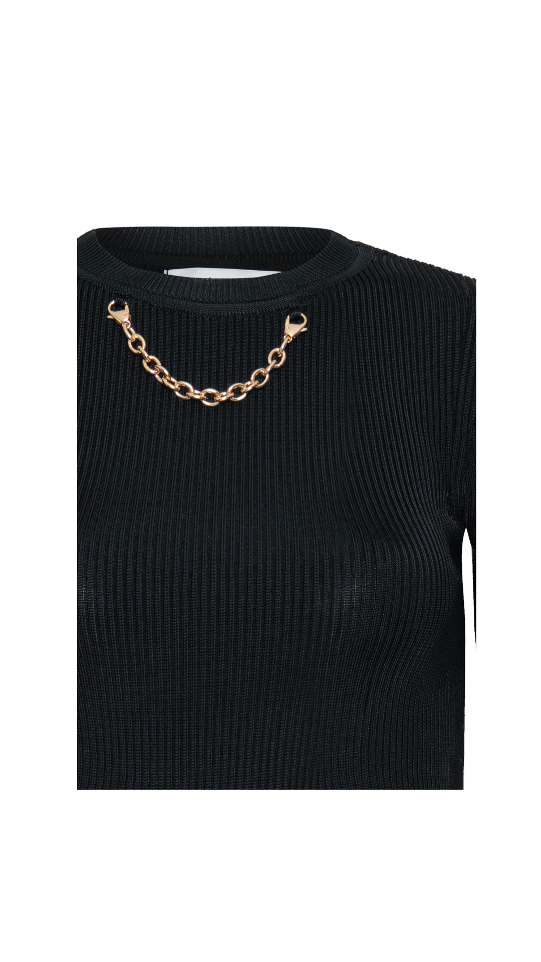 Blusa colar Monique - Preto
