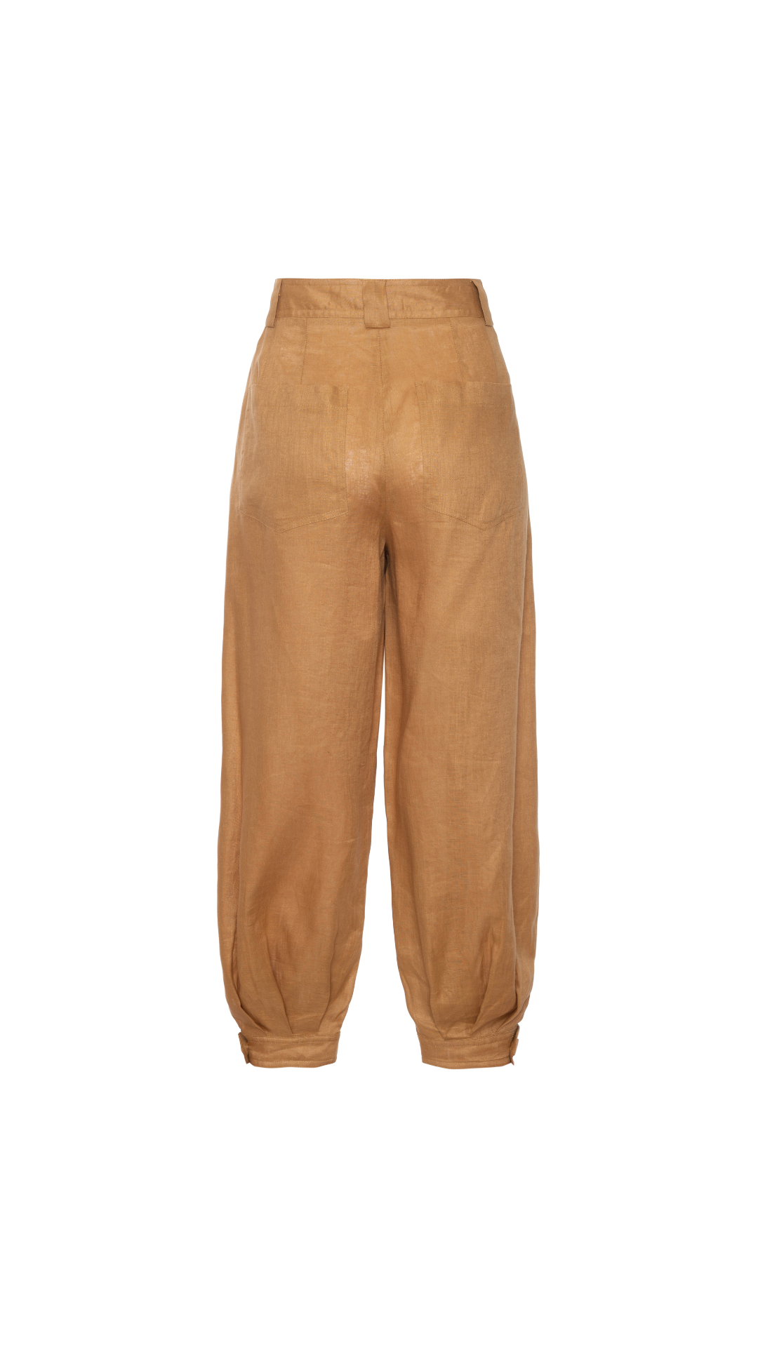 Calça de linho Zoe - Demerara