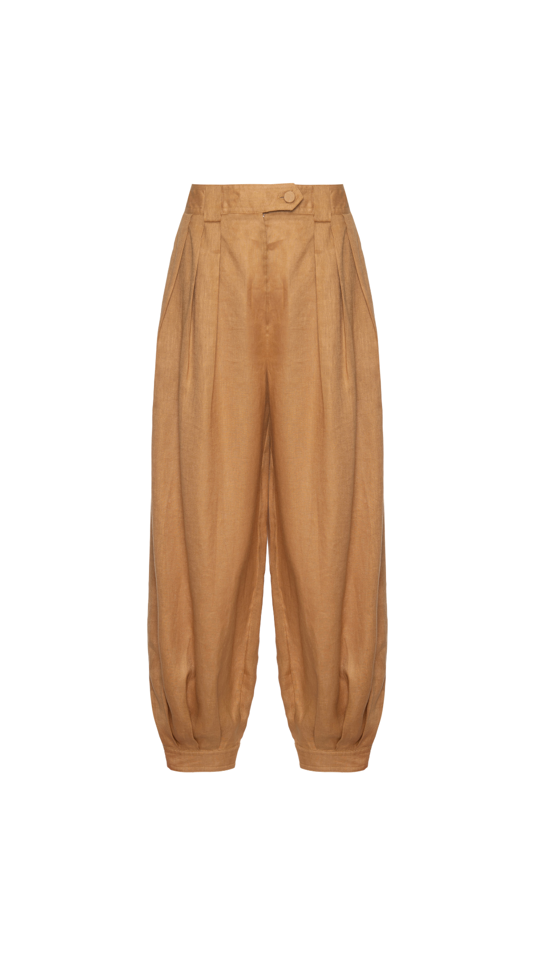 Calça de linho Zoe - Demerara