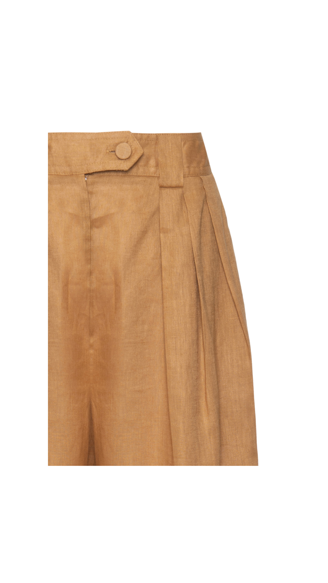 Calça de linho Zoe - Demerara