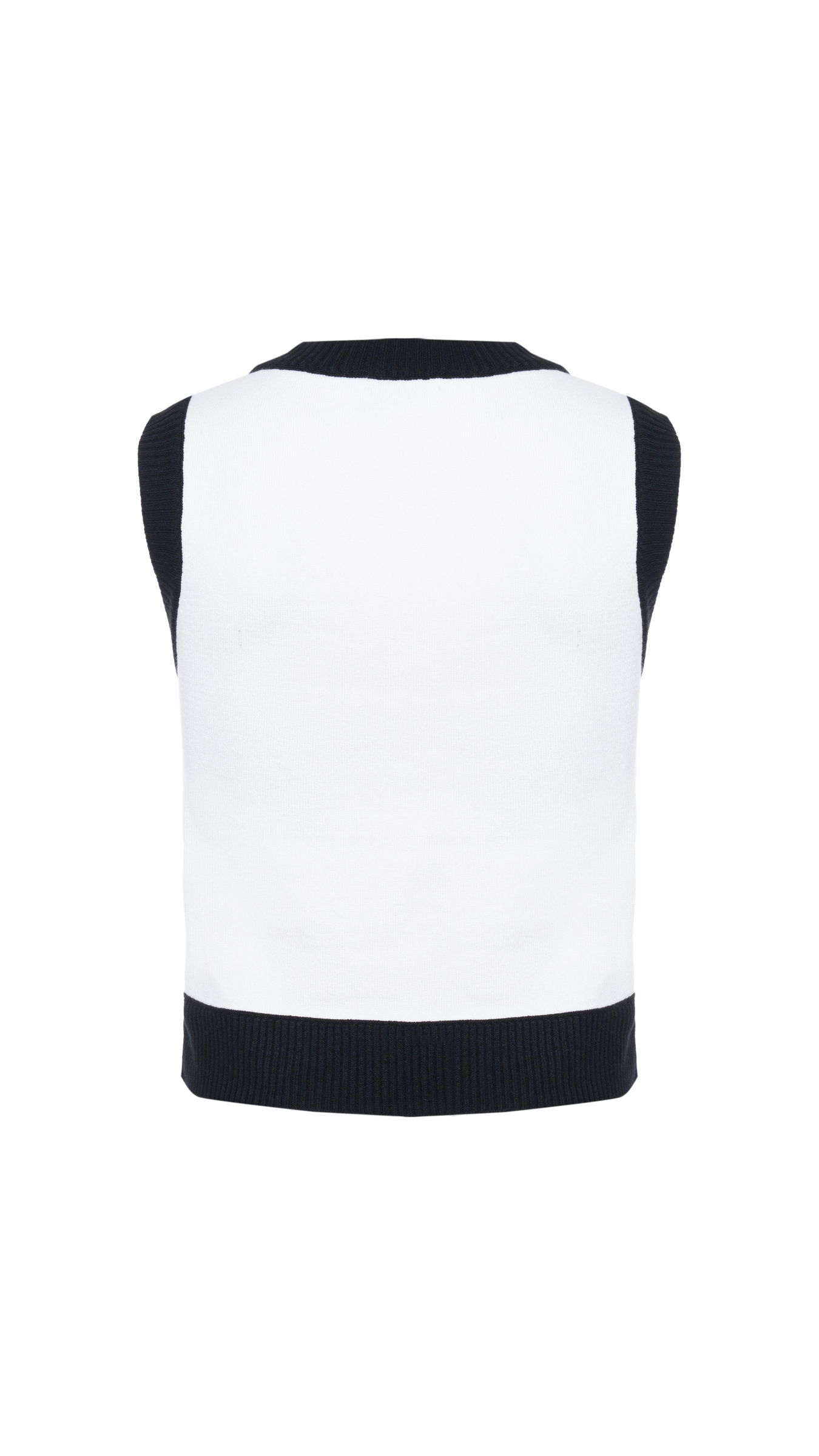 Regata Bicolor Anna - Off White e Preto