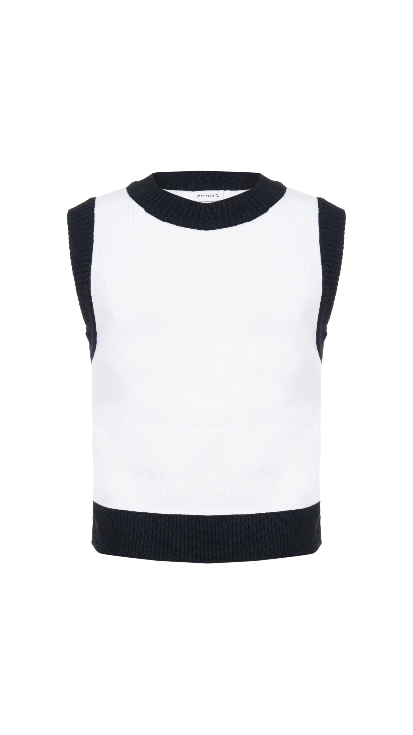 Regata Bicolor Anna - Off White e Preto