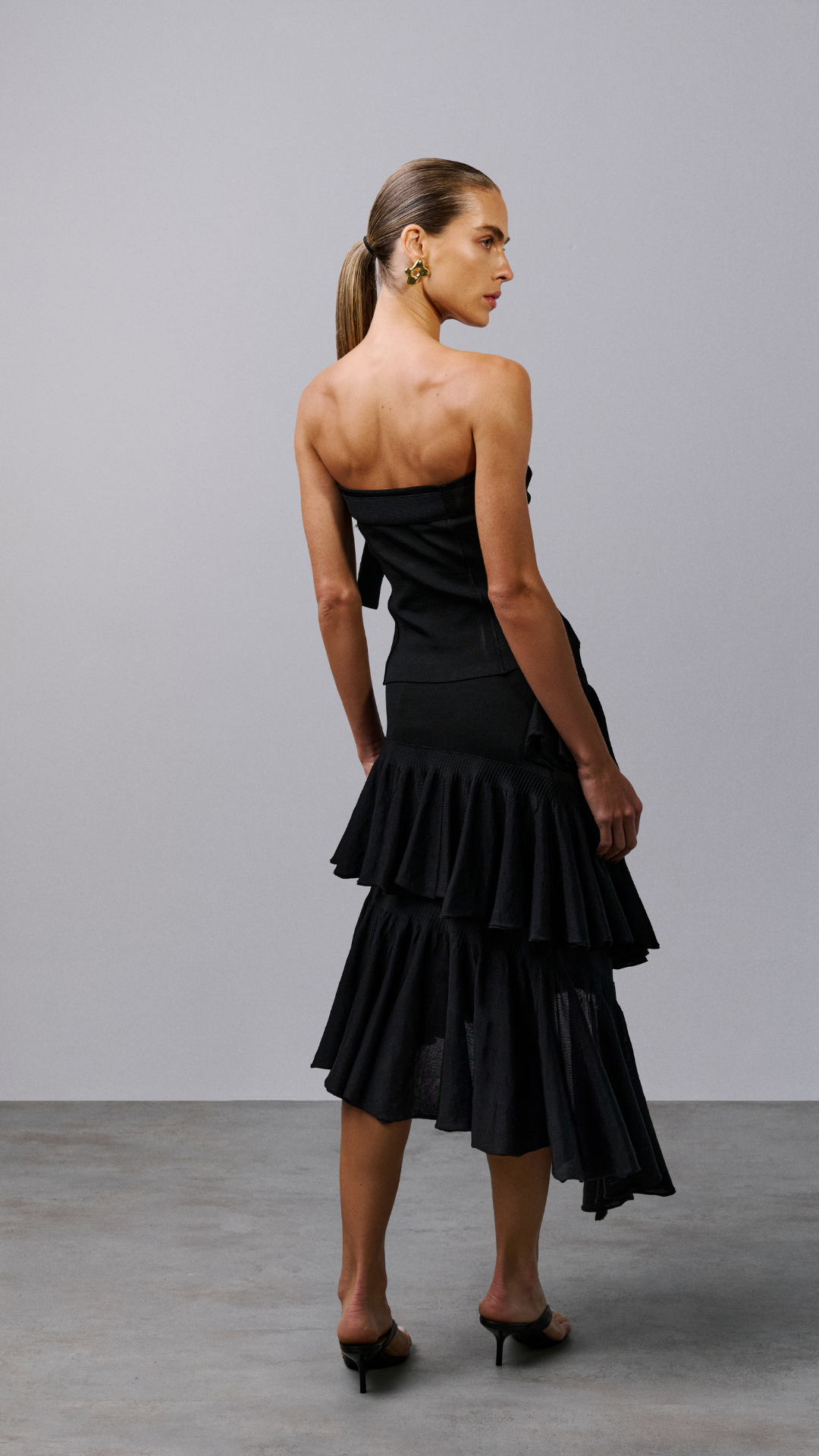 Saia Valentina - Preto