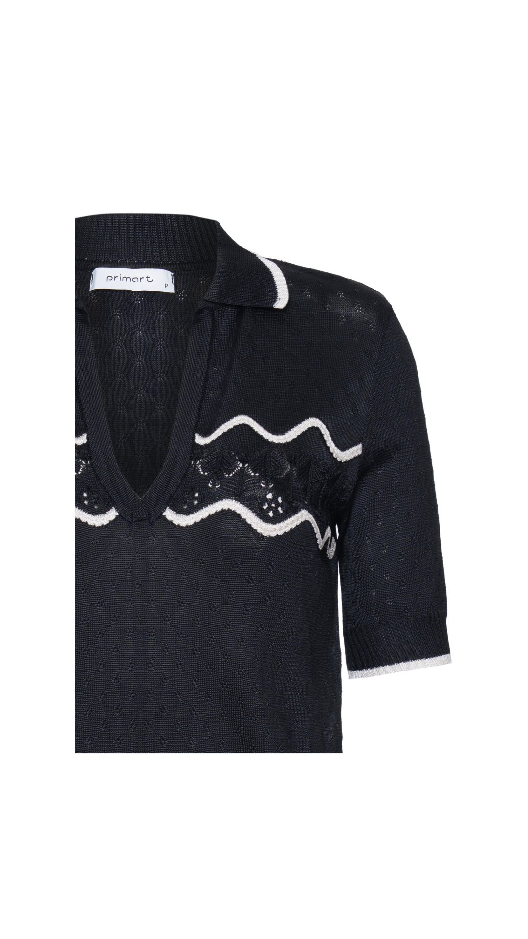 Blusa Ava - Preto e Champagne 