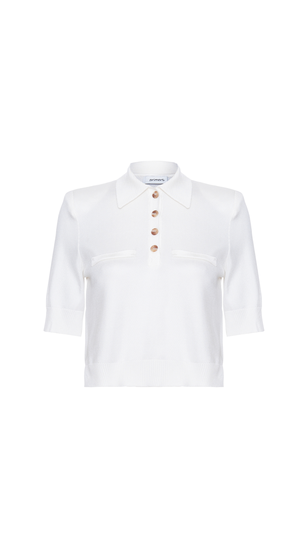 Blusa polo Alex - Off White 