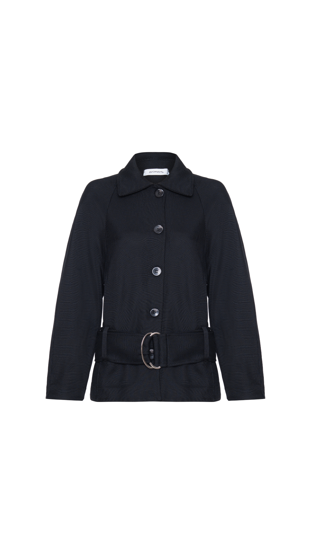 Jaqueta com cinto Florence - Preto
