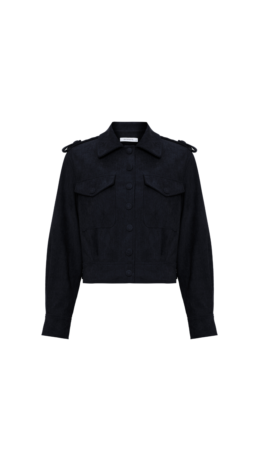 Jaqueta de veludo Gio - Preto