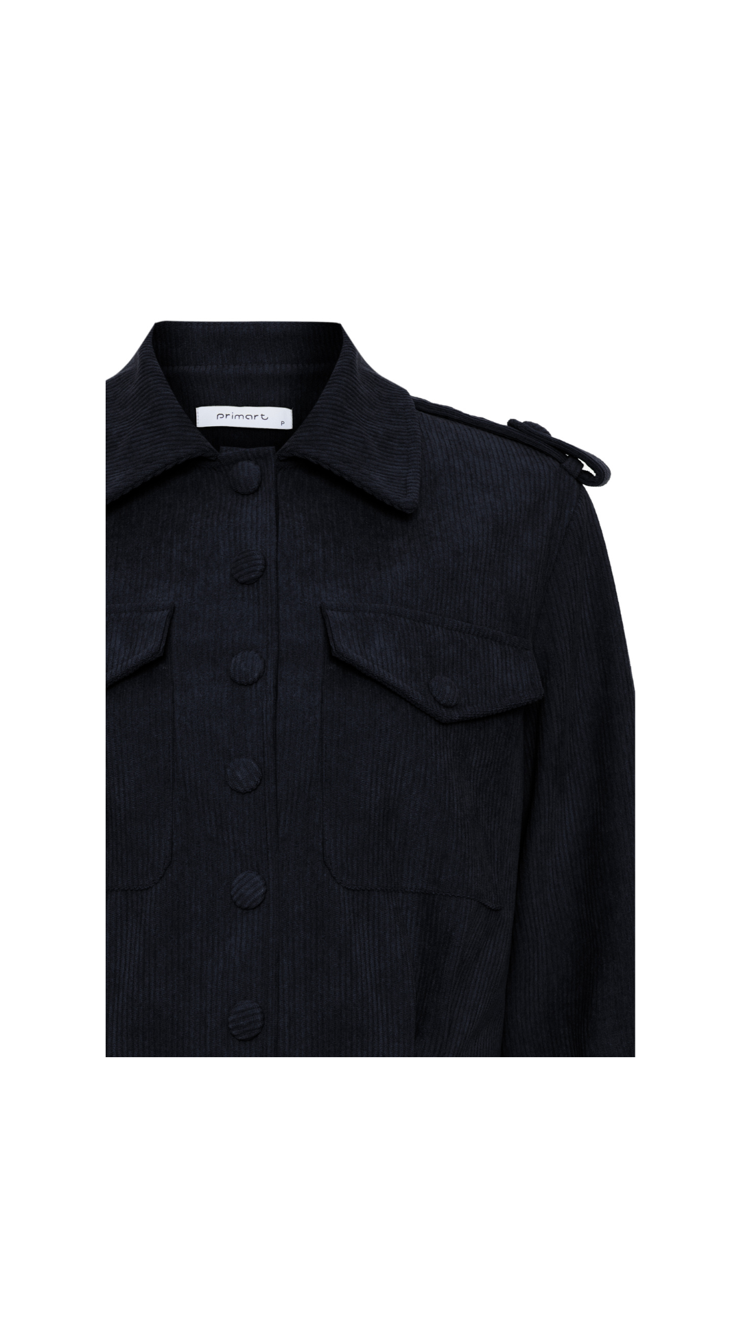 Jaqueta de veludo Gio - Preto