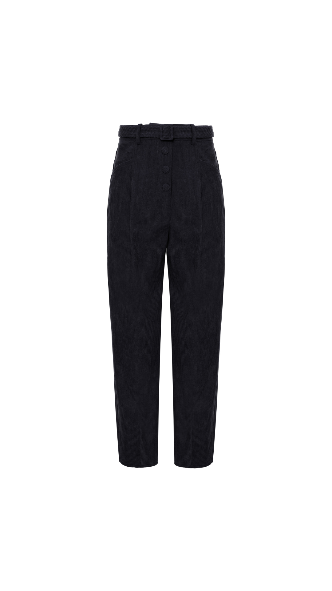 Calça de veludo Teodora - Preto
