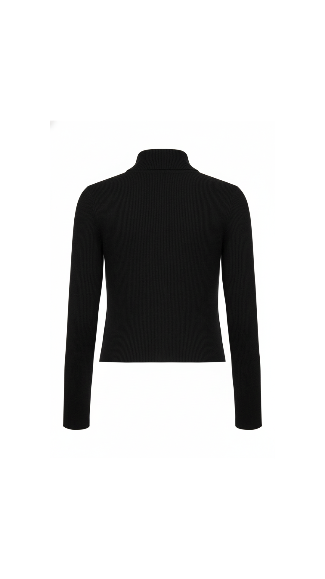 Blusa gola alta Poliana - Preto