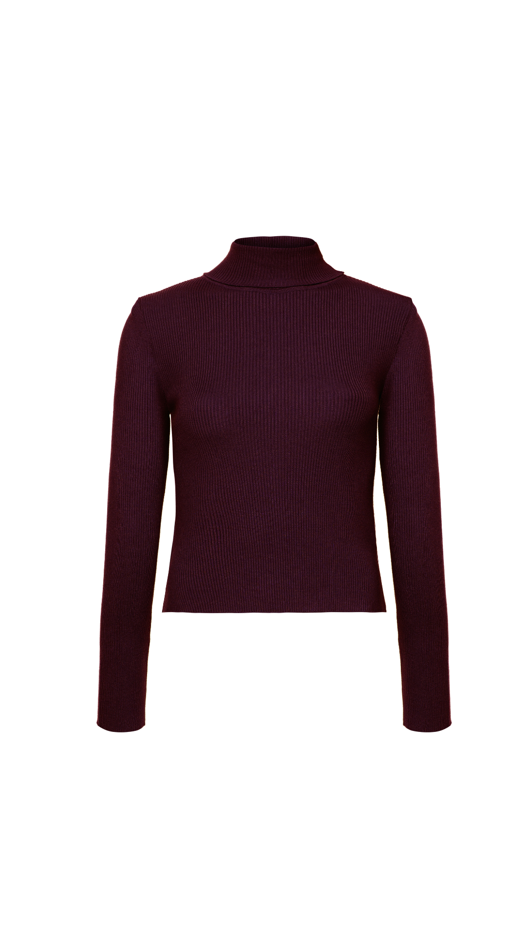 Blusa gola alta Poliana -  Vino