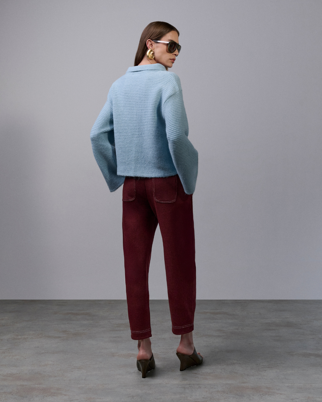 Blusa Aime - Steal Blue 