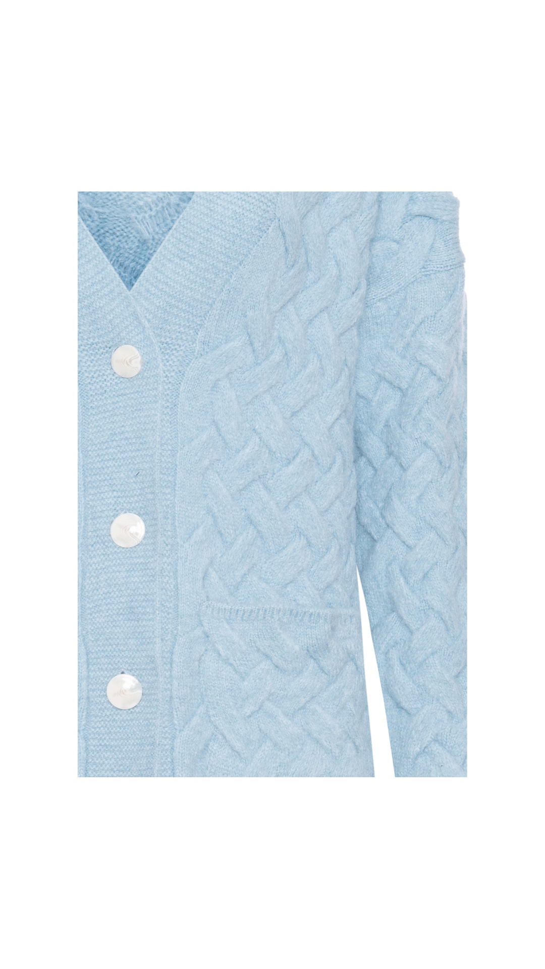 Cardigan de botões Eloa - Steal Blue