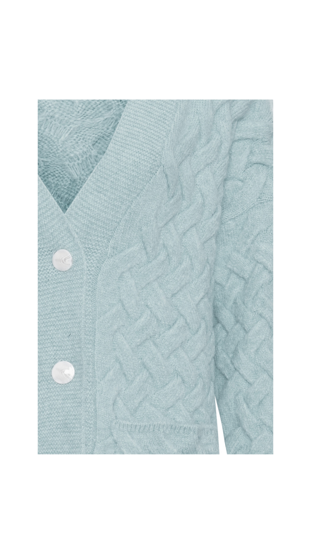 Cardigan de botões Eloa - Vintage Green