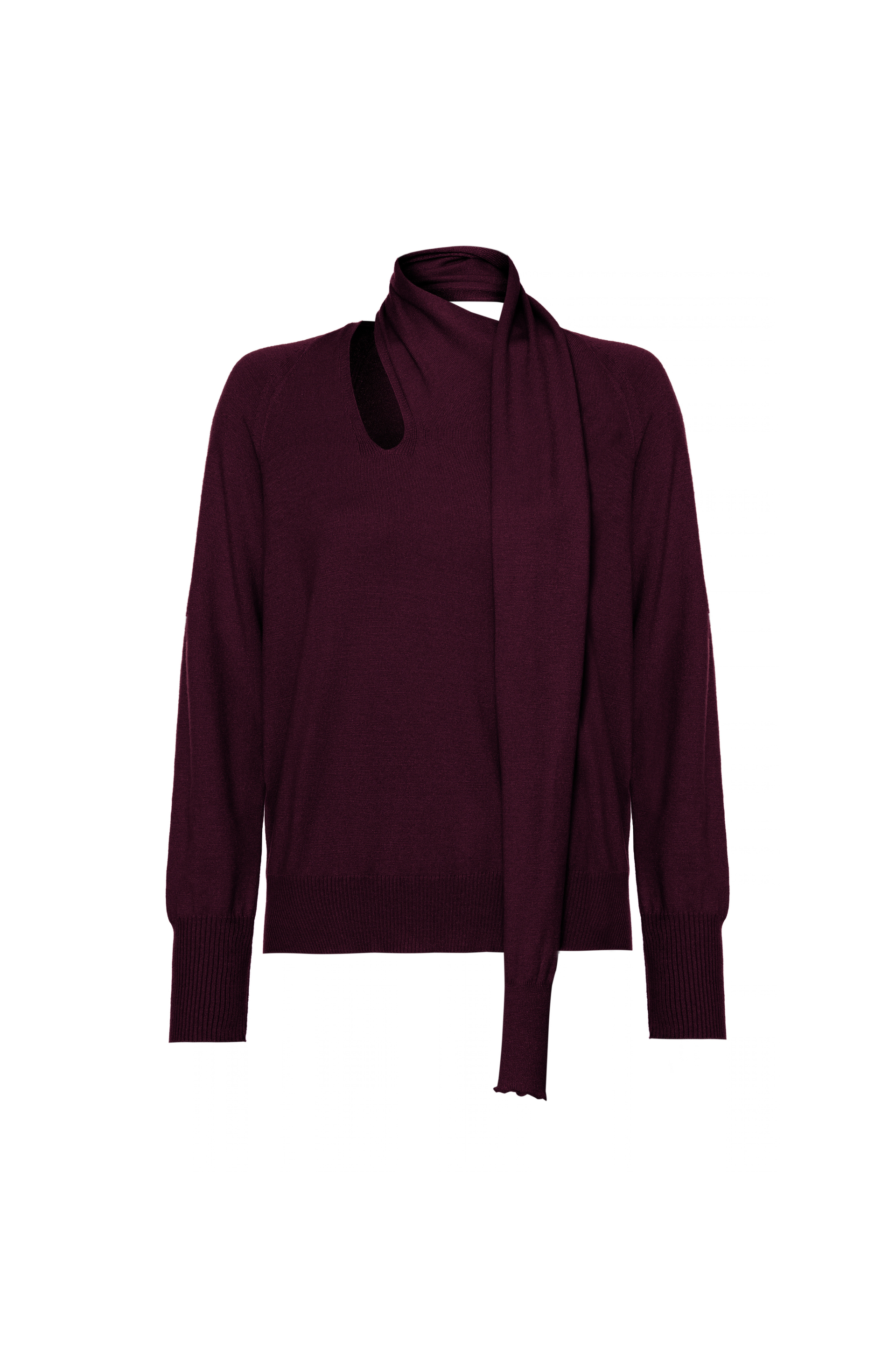 Blusa com faixa Fernanda - Vino
