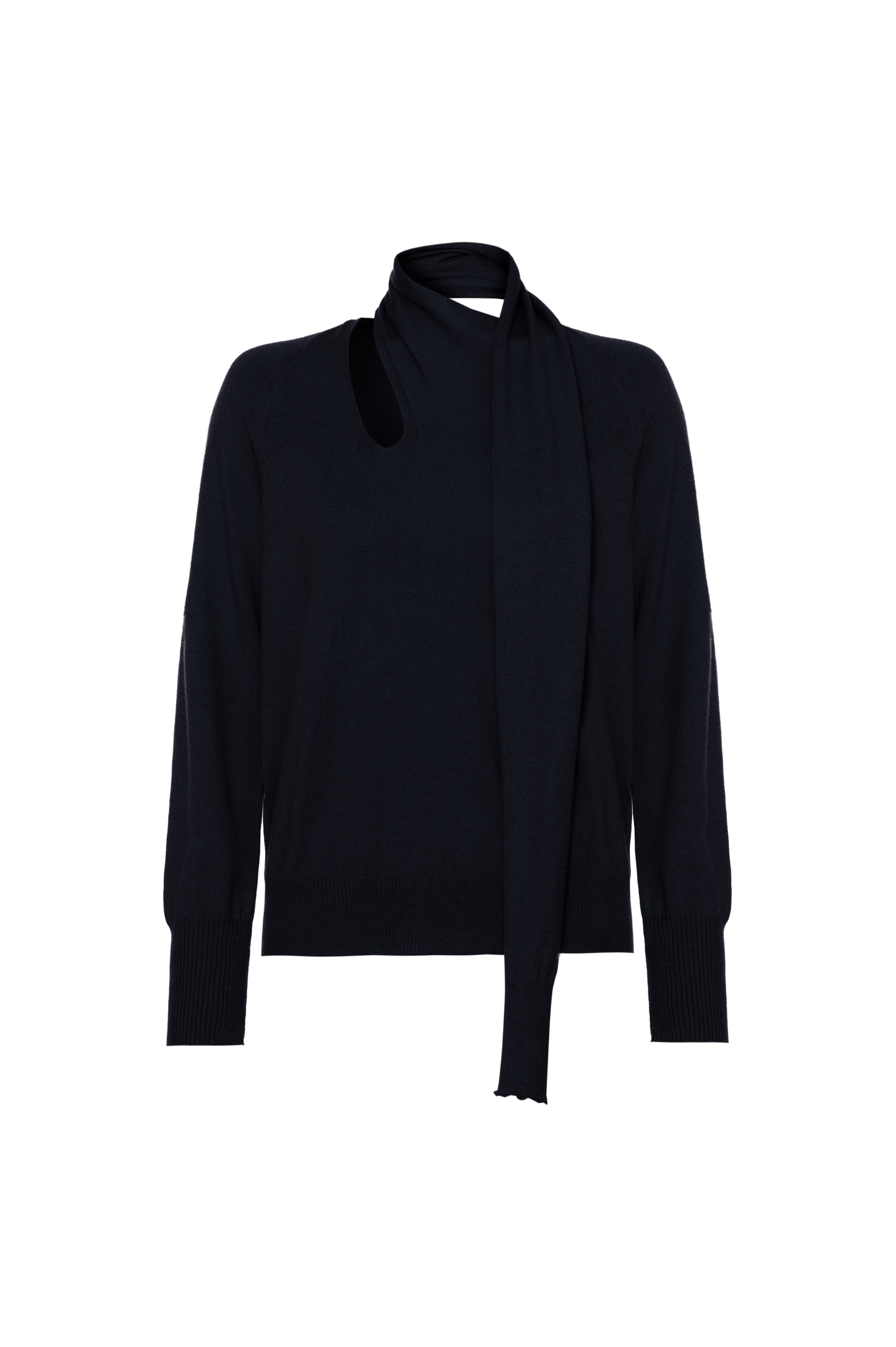 Blusa com faixa Fernanda - Preto